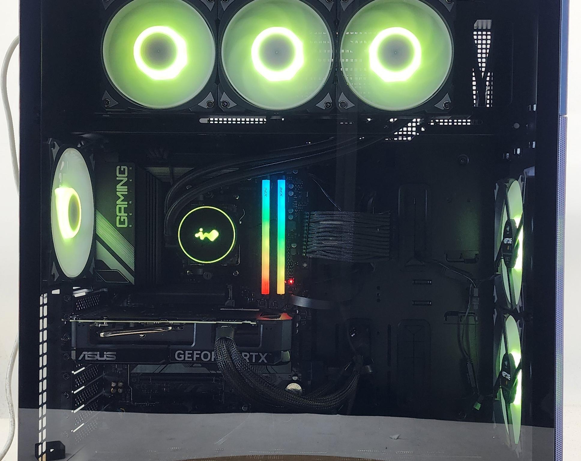 Gaming PC Ryzen 9 9900X 32GB RAM 2TB SSD RTX 4070 SUPER 12GB Windows 11 Computer