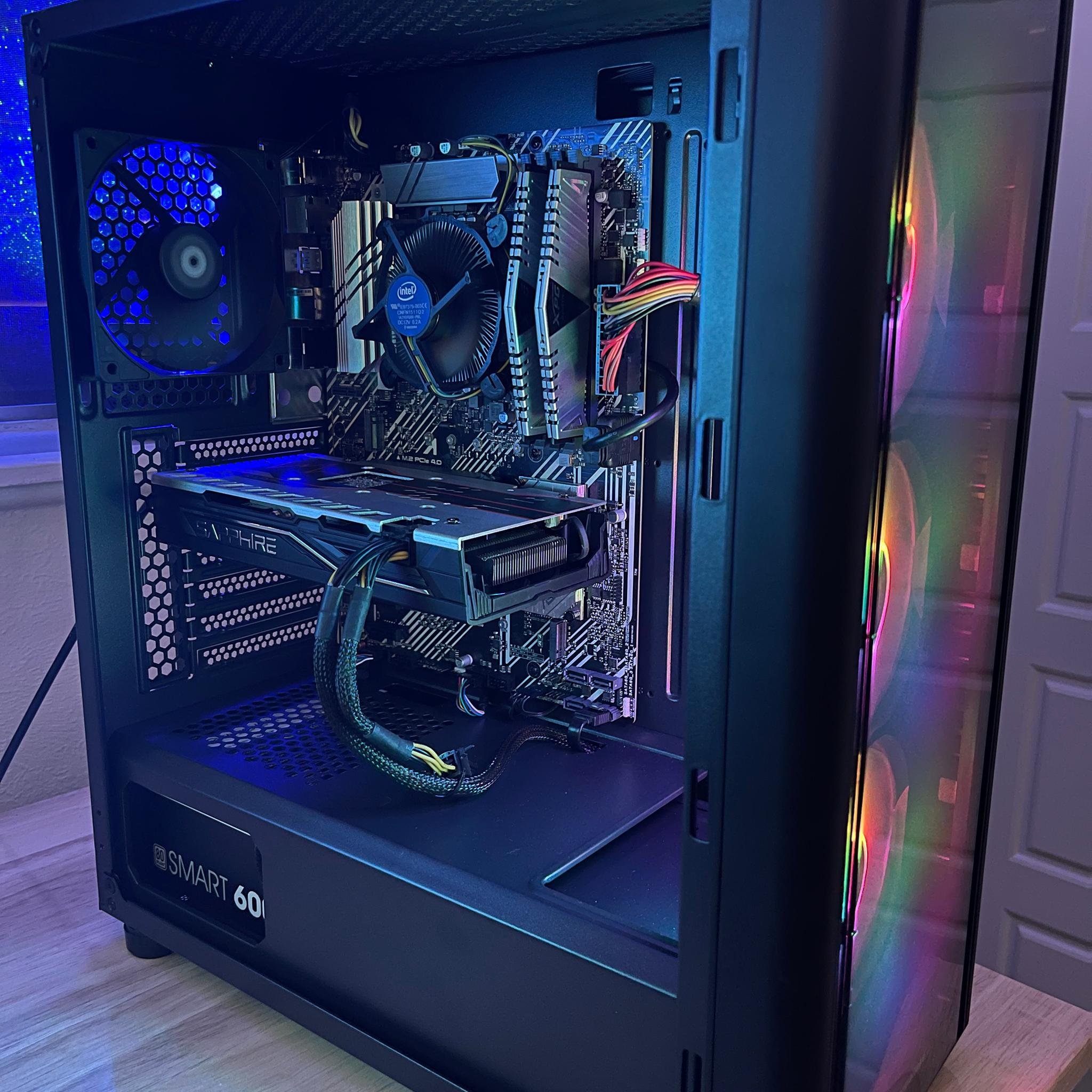 RX590 8GB + i3-10100f