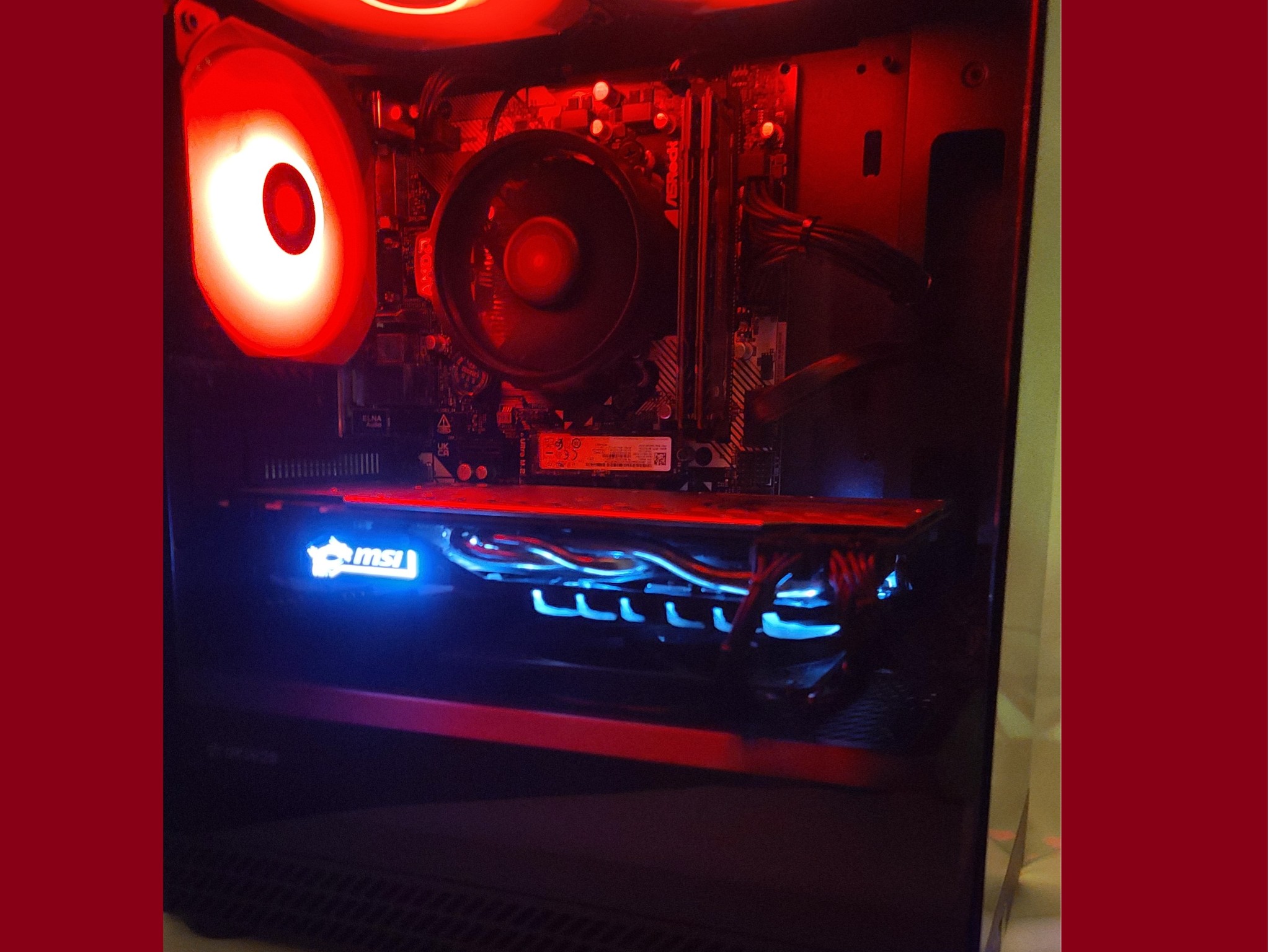 GeForce GTX 1070 Ti Custom Gaming PC - Ryzen 5 2600, 16GB RAM