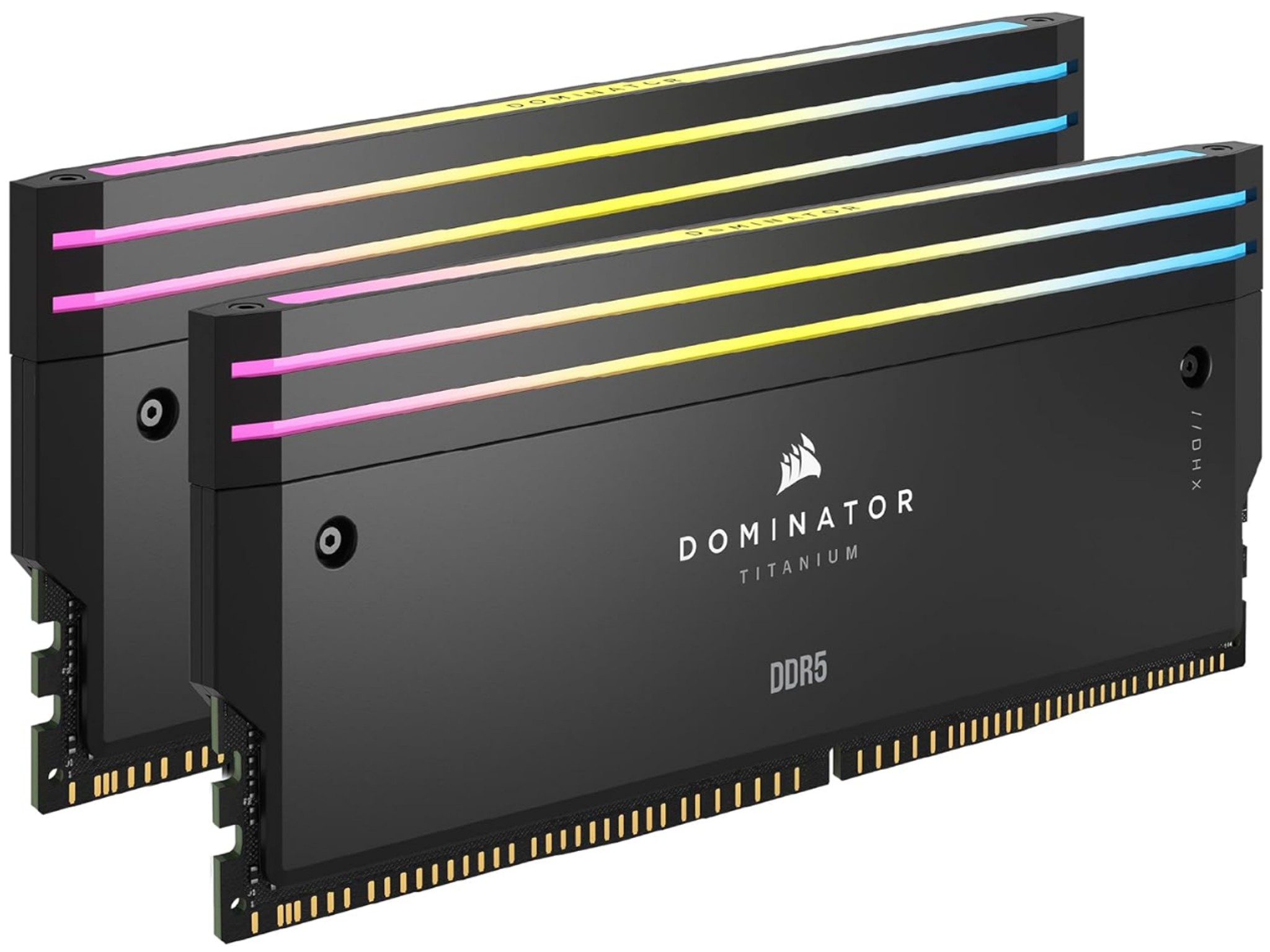 CORSAIR iCUE ARGB PSU Cable Strips + RGB DDR5 RAM Light Enhancement Kit + Wave Accessory Kit