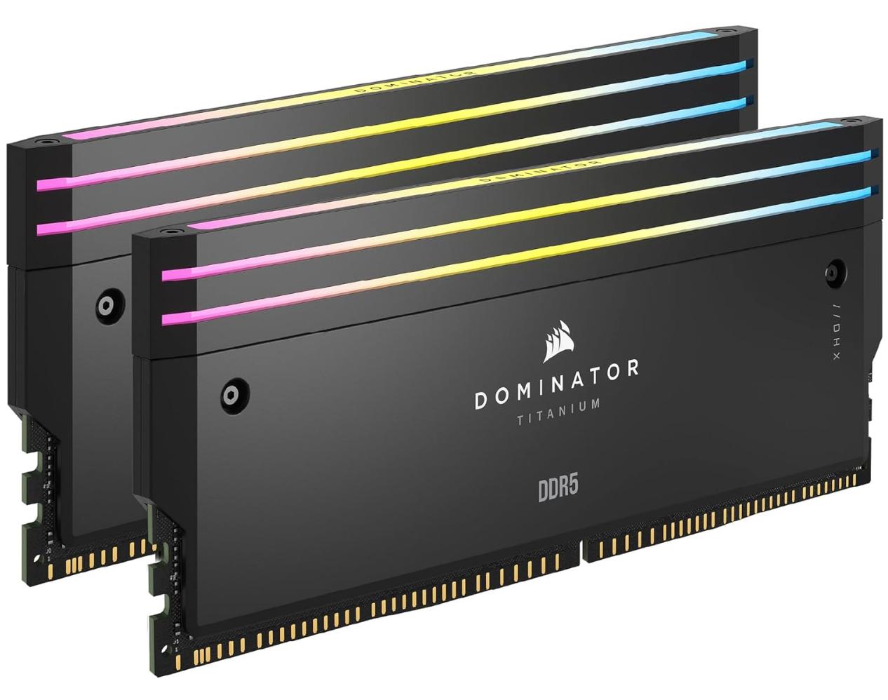 CORSAIR iCUE ARGB PSU Cable Strips + RGB DDR5 RAM Light Enhancement Kit + Wave Accessory Kit