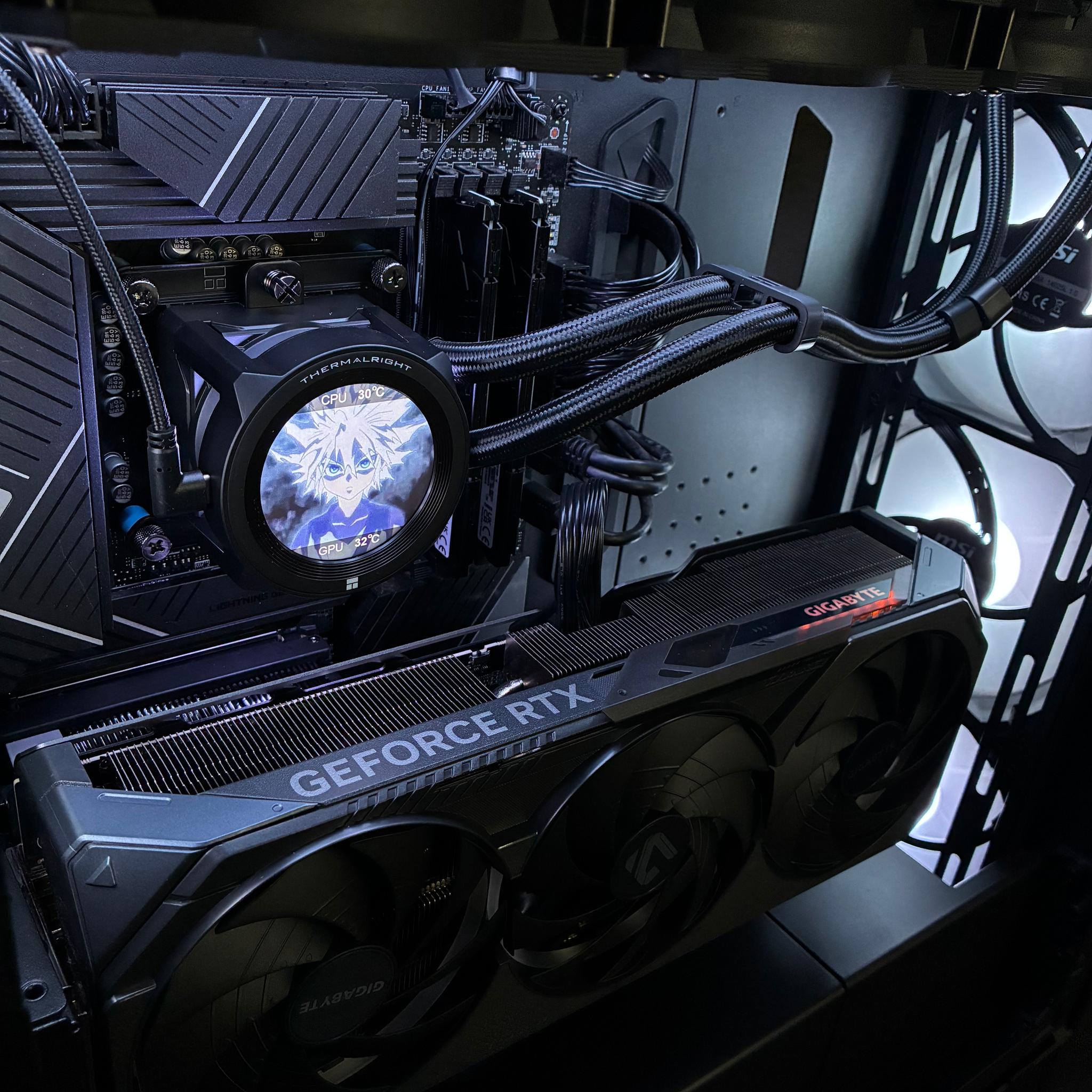 5080 ALL BLACK GAMING PC