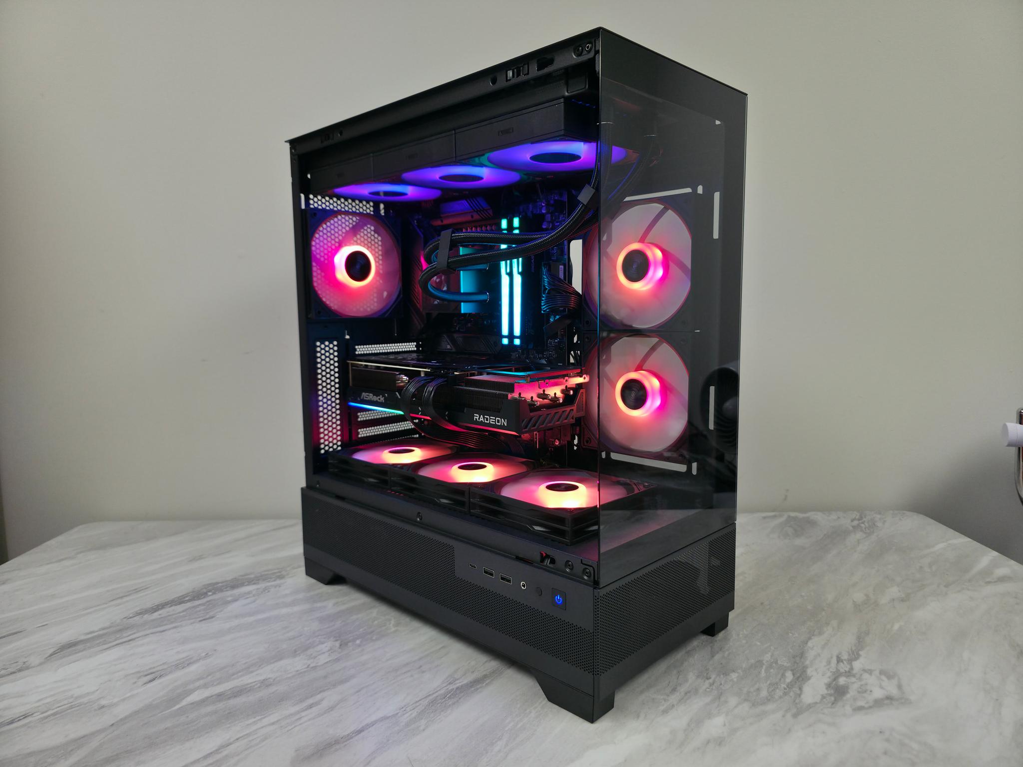 BCPC l 1440p Streaming Gaming PC Computer l AMD 7600X3D l AMD RX 9070XT 16GB l 32GB DDR5