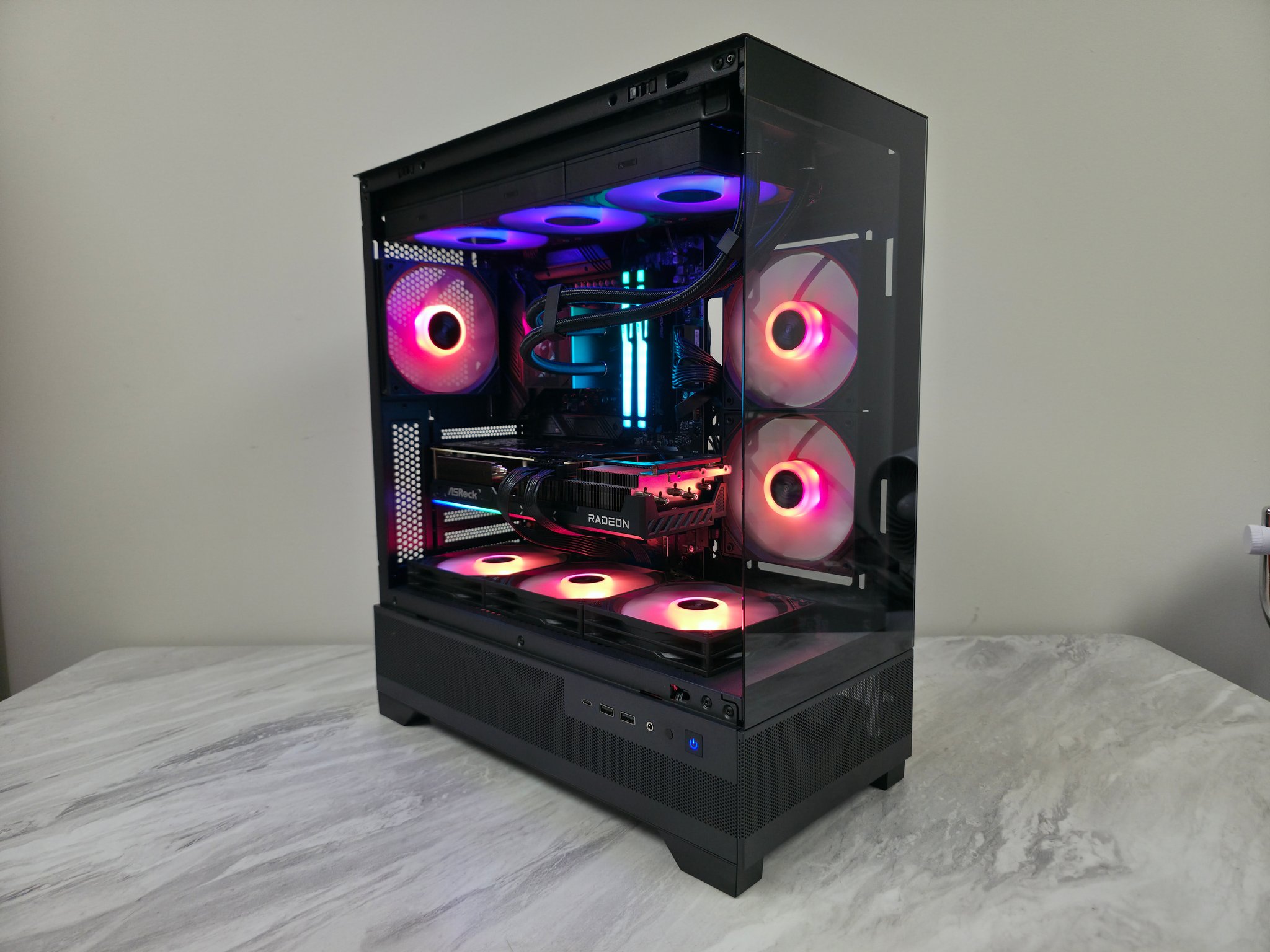 BCPC l 1440p Streaming Gaming PC Computer l AMD 7600X3D l AMD RX 9070XT 16GB l 32GB DDR5