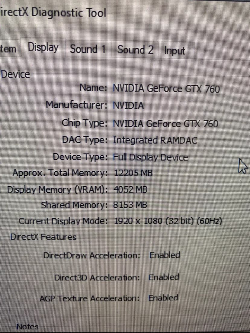 EVGA GeForce GTX 760 SC ACX Cooler 4GB GDDR5 Graphics Card 04G-P4-2768-KR