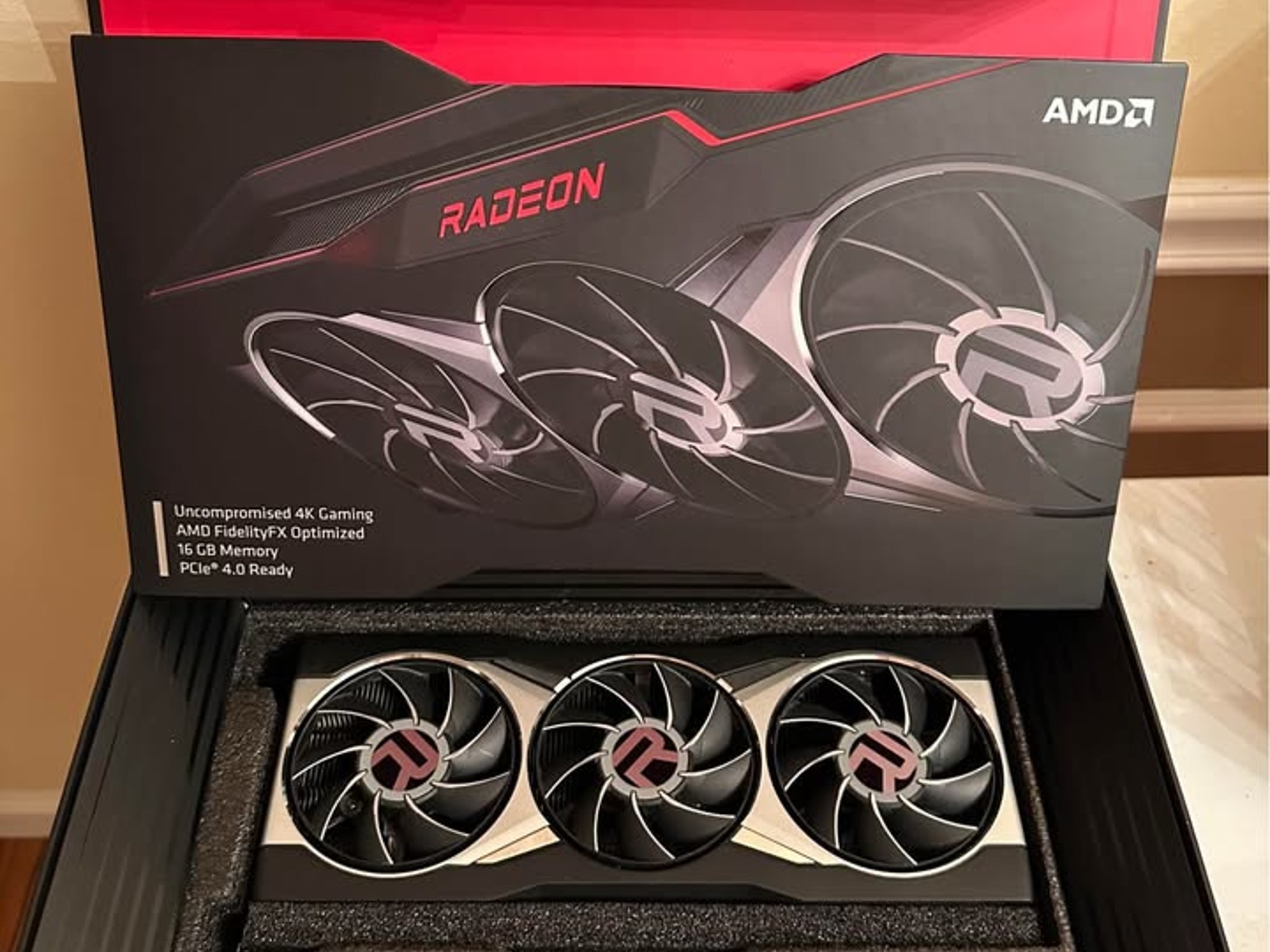 AMD RX 6900 XT Reference card in excellent condition with original box