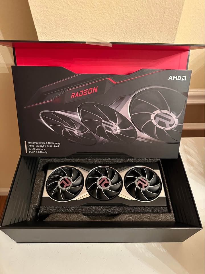 AMD RX 6900 XT Reference card in excellent condition with original box