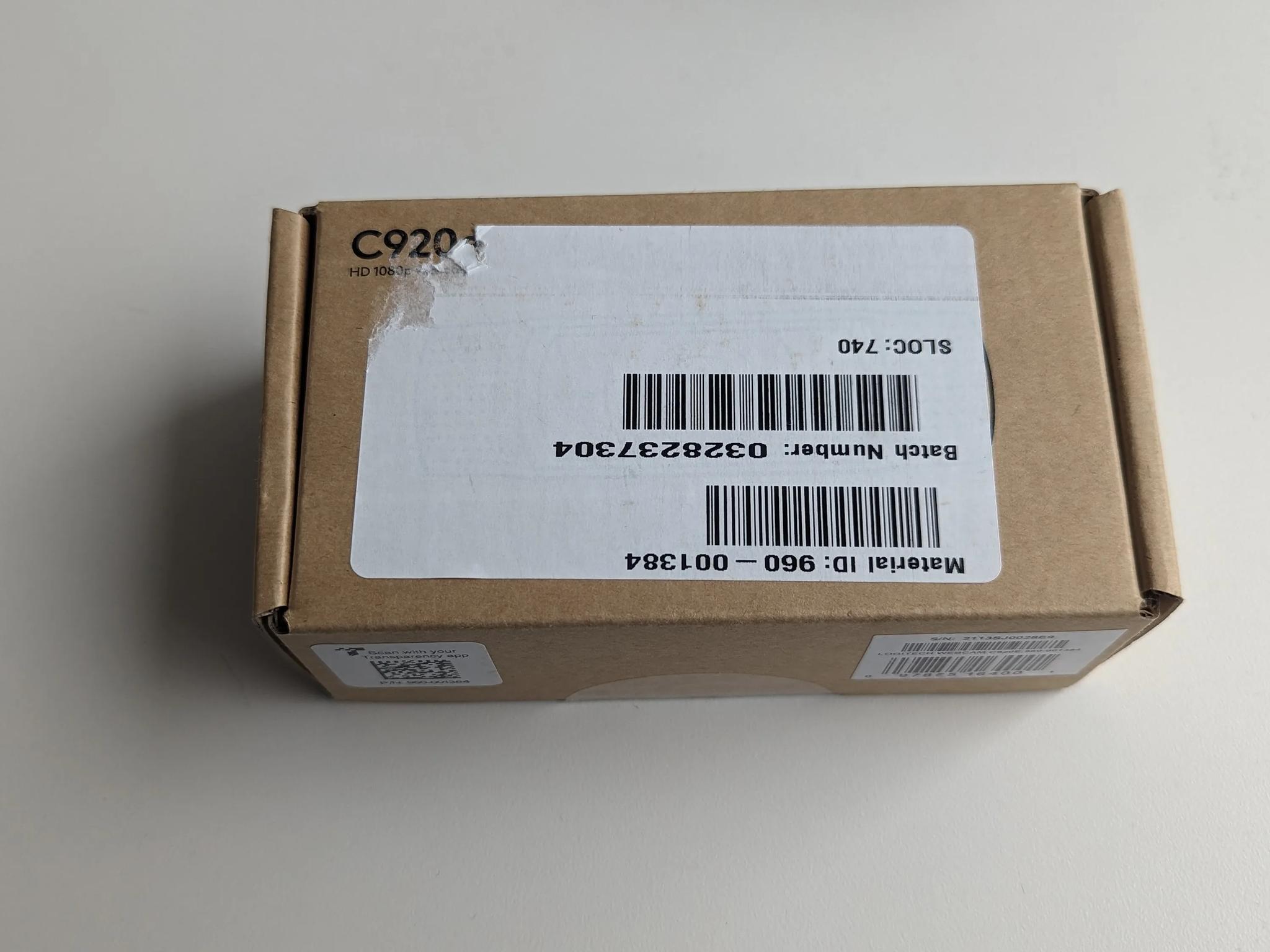 Logitech C920e HD Pro Webcam  USB-A  - New in Box