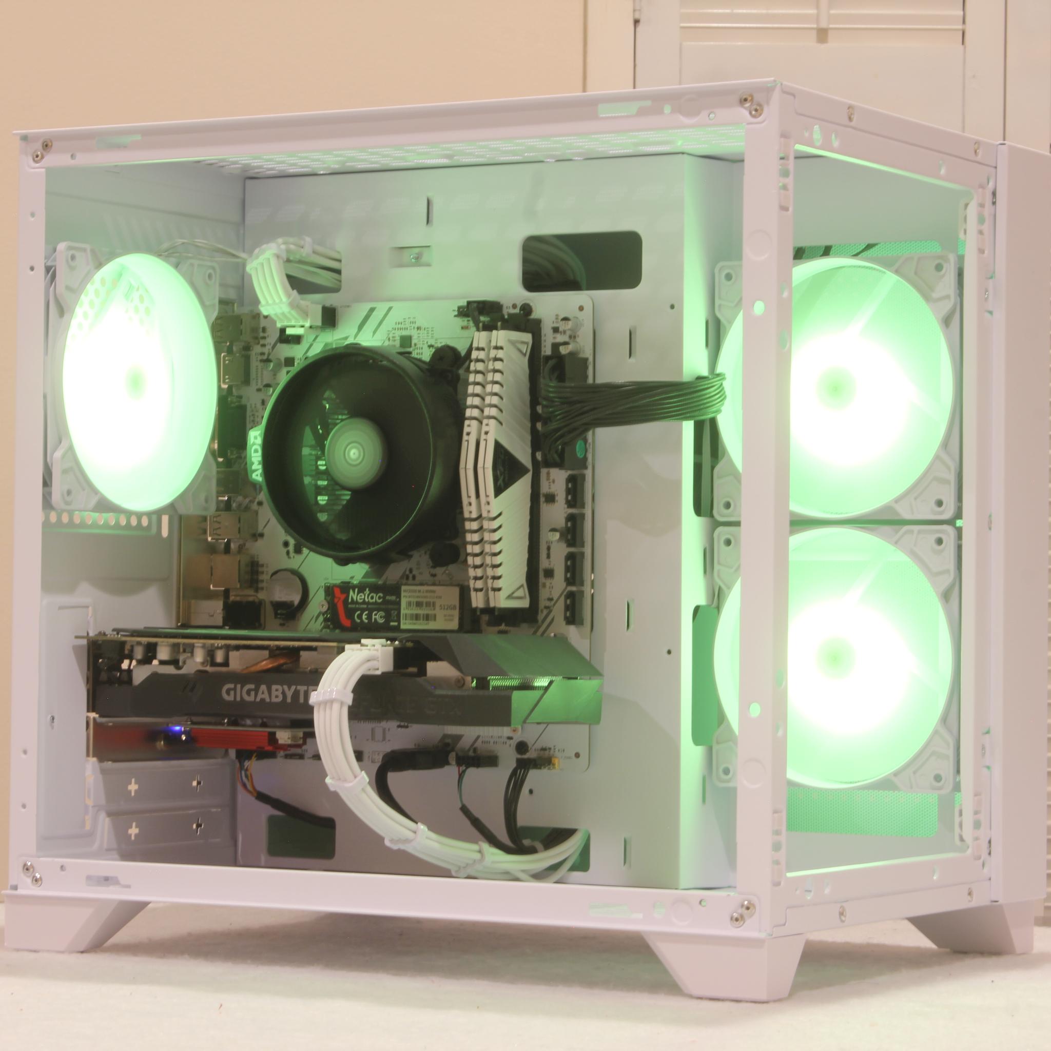 💸Value Gamer💸 Ryzen 5 5500 | GTX 1660ti 6GB | 16GB DDR4 | 512GB nVME SSD | RGB | Win11 + Wifi