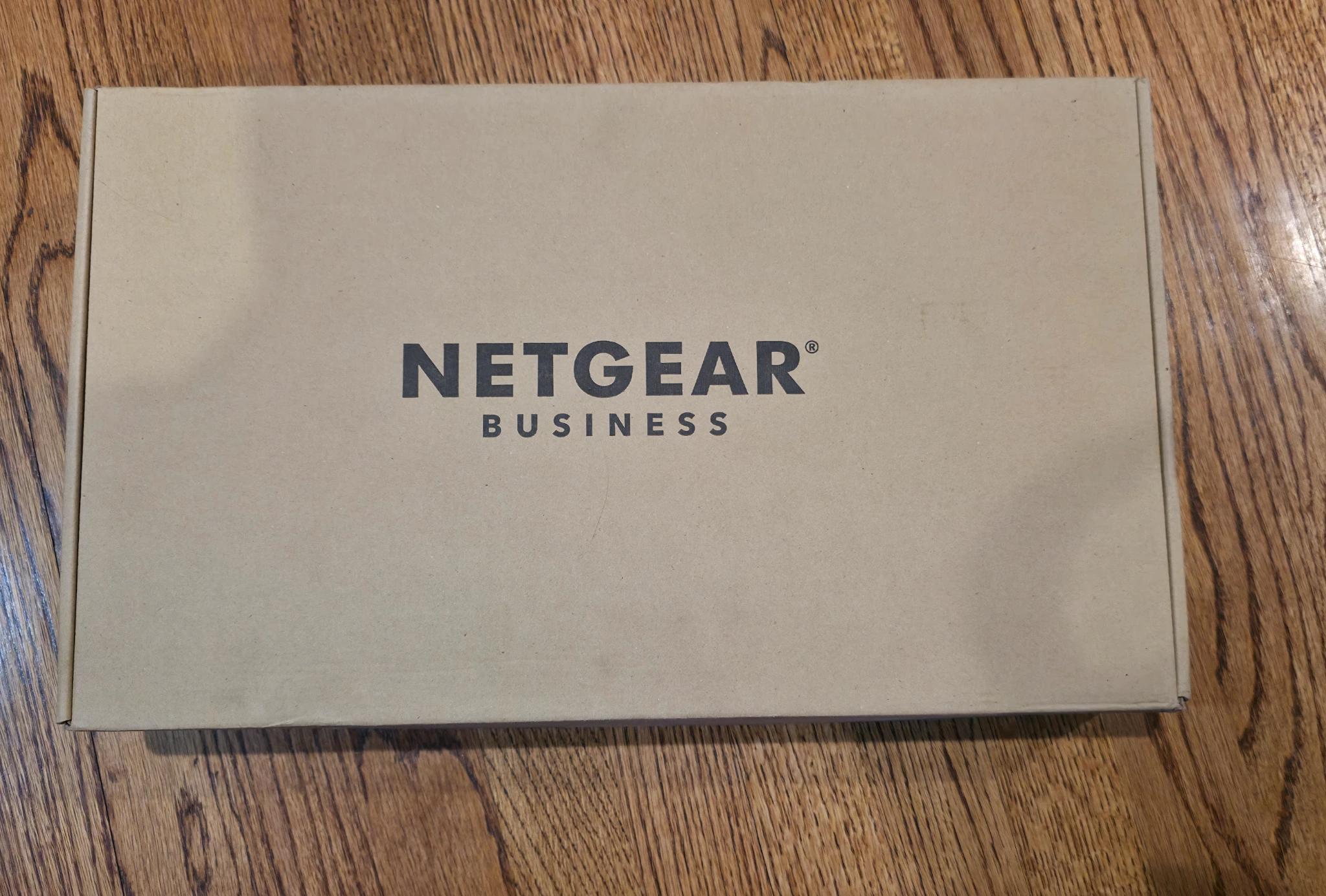 NEW NETGEAR S350 24-Port PoE+ Smart Switch – Sealed / New In Box
