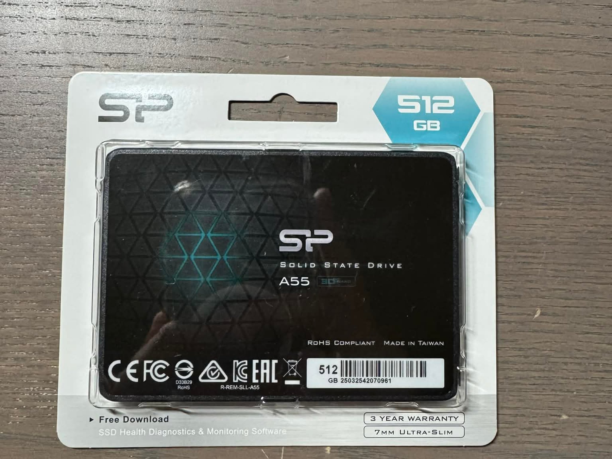Silicon Power 512GB SSD A55