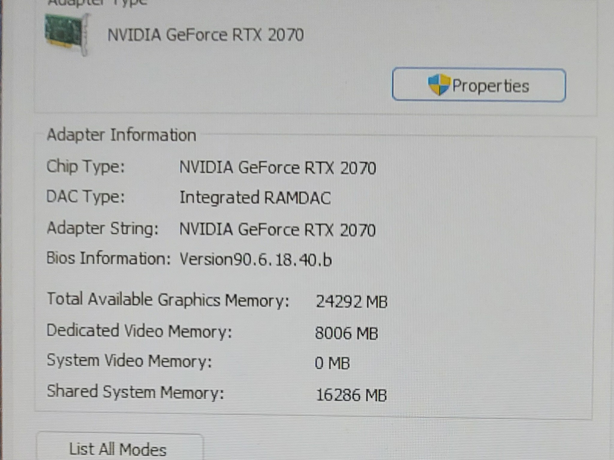 Dell XPS 8930 Gaming PC, i9-9900K, RTX 2070 8GB, 32Gb DDR4, 800GB