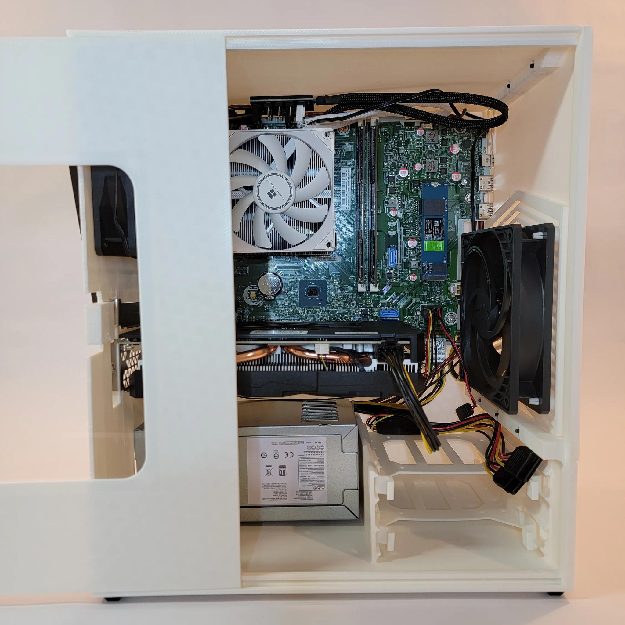 i7 9700/RTX 2060 SUPER Custom 3D Printed Gaming PC