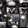 Oculus Meta Quest 2 - 256GB model with two controllers and 16ft Link cable for PCVR