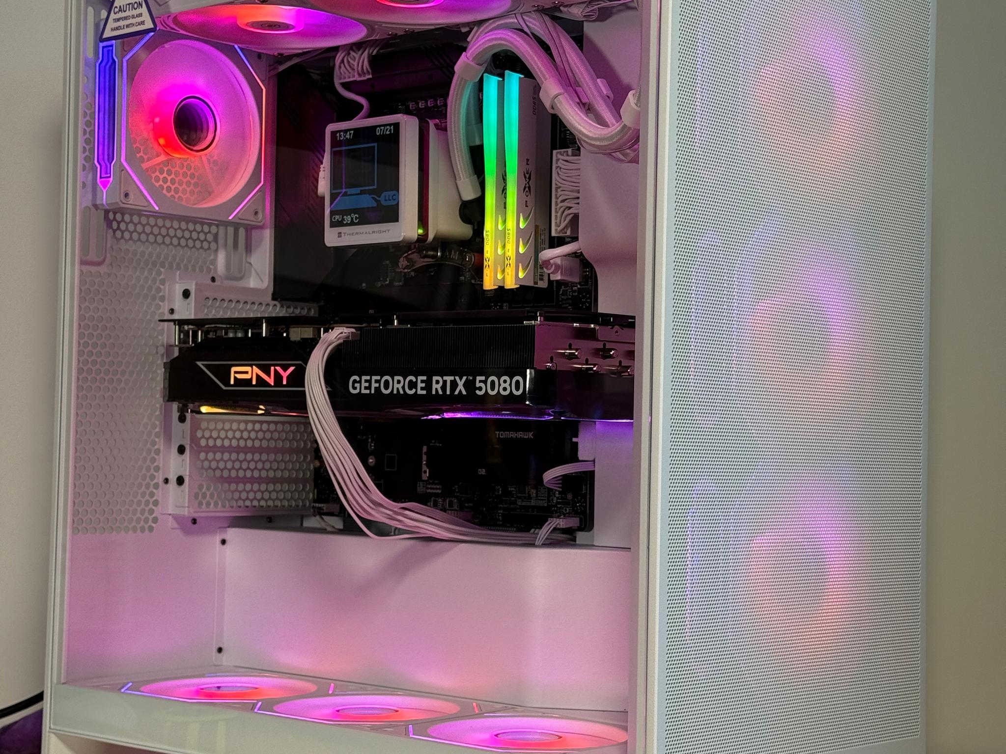 RTX 5080/Ryzen 7 9800x3d Gaming PC
