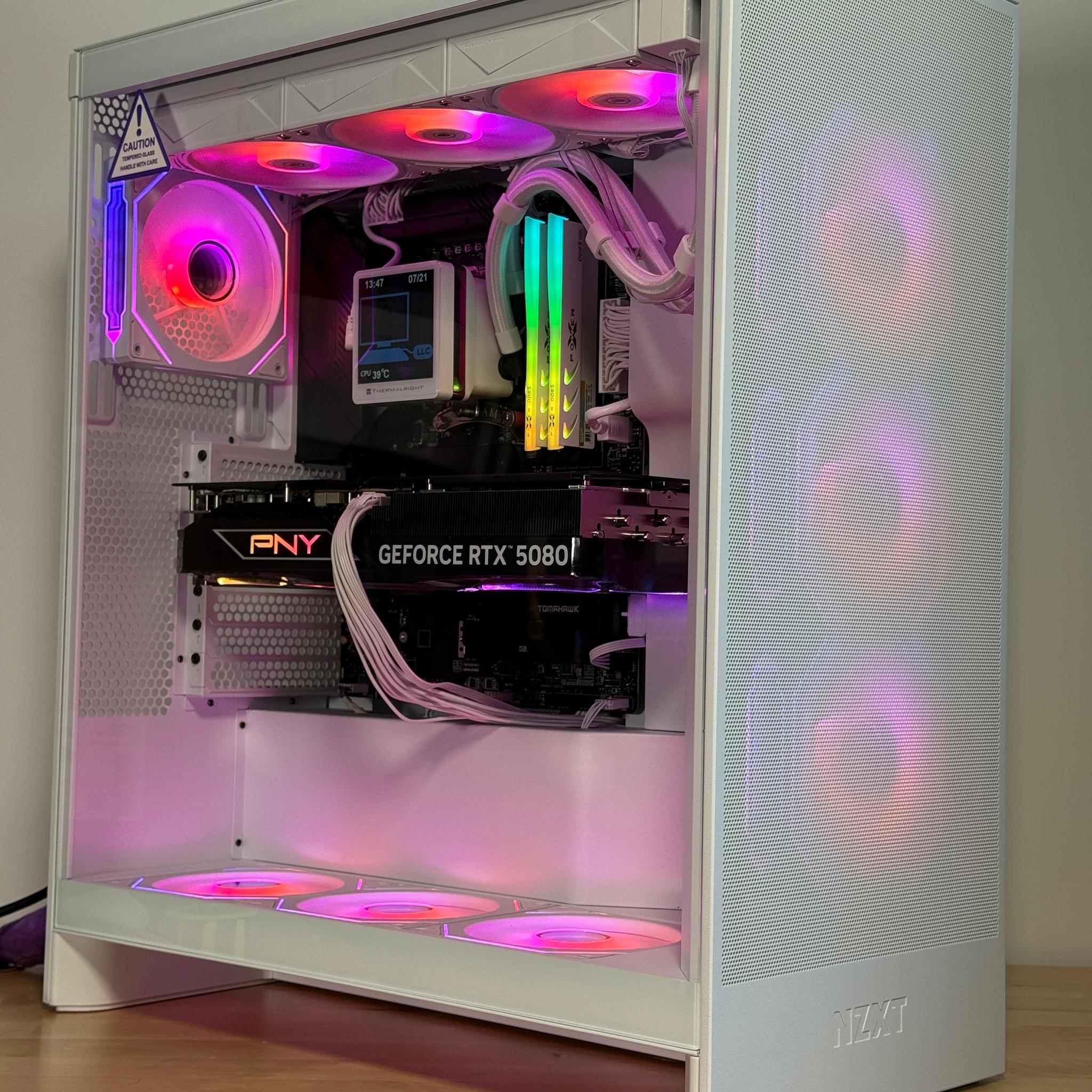 RTX 5080/Ryzen 7 9800x3d Gaming PC