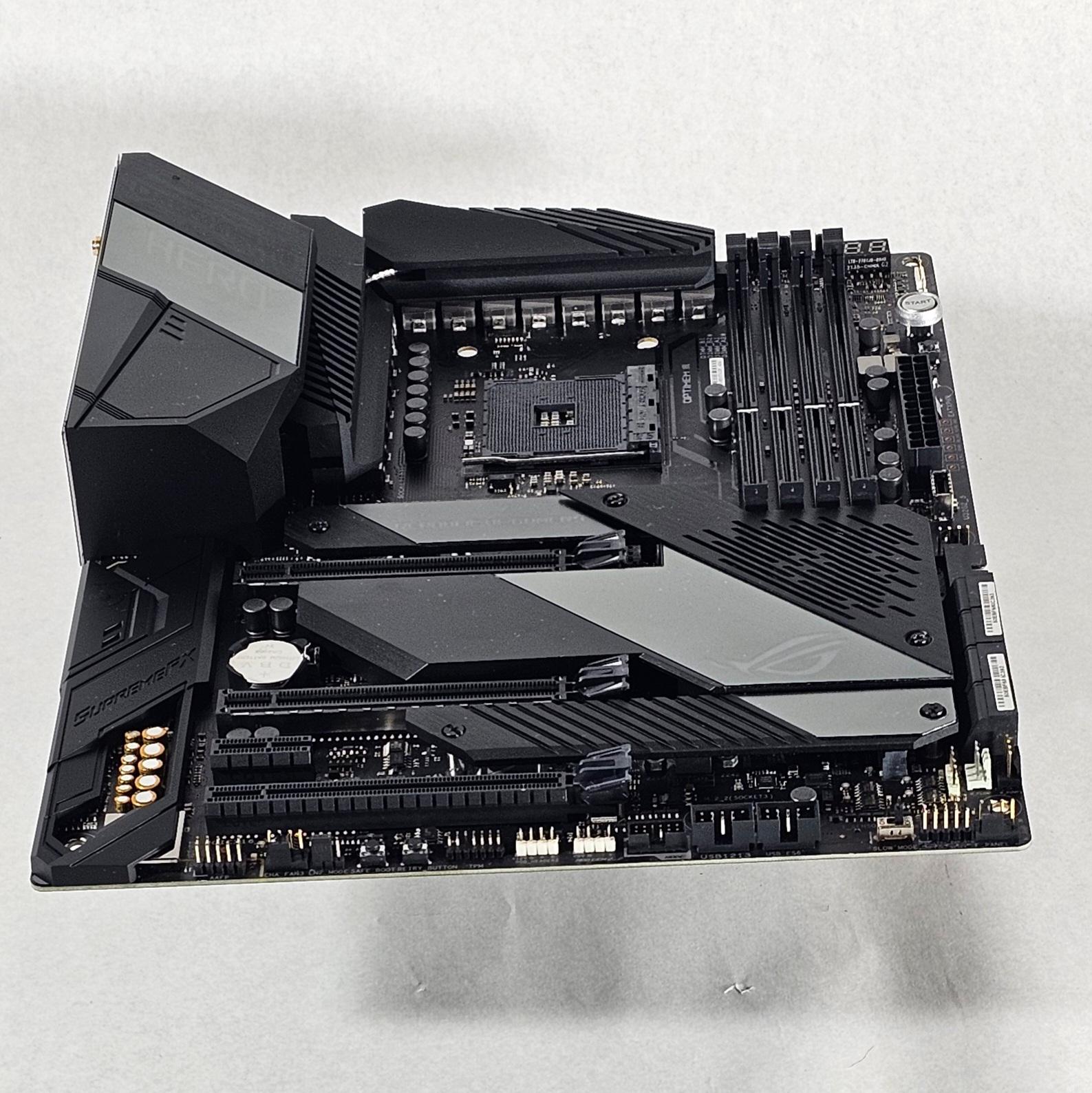 X570 ASUS ROG Crosshair VIII HERO WIFI DDR4 AMD AM4 ATX Motherboard