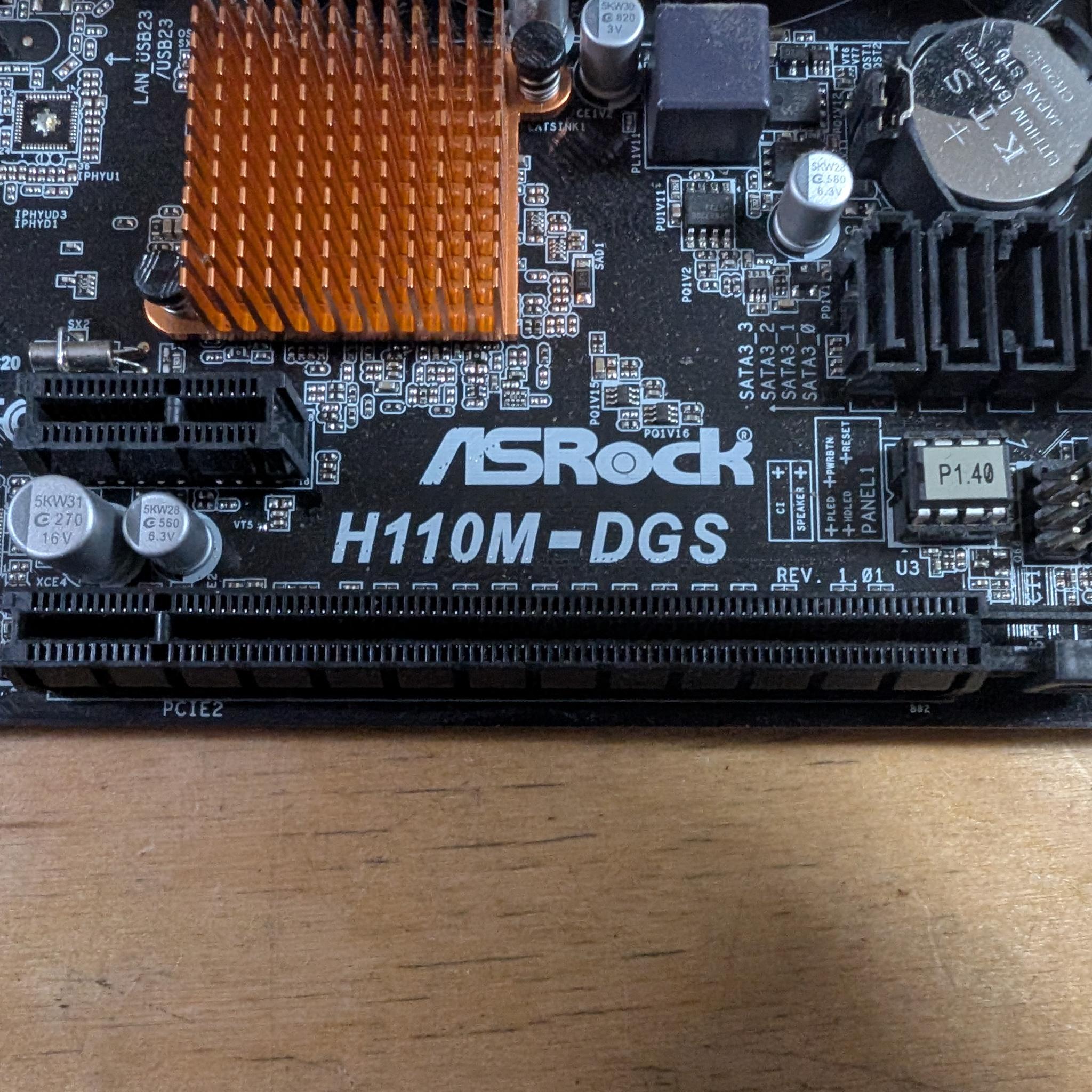 AsRock H110 + Intel Core i7 6700