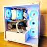 Christmas Sale! Budget Gaming White Fishtank Case | Next Day Shipping!