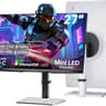 KTC 27" Dual Mode Mini LED Monitor - 4K at 160Hz & 1080P 320Hz Gaming Monitor