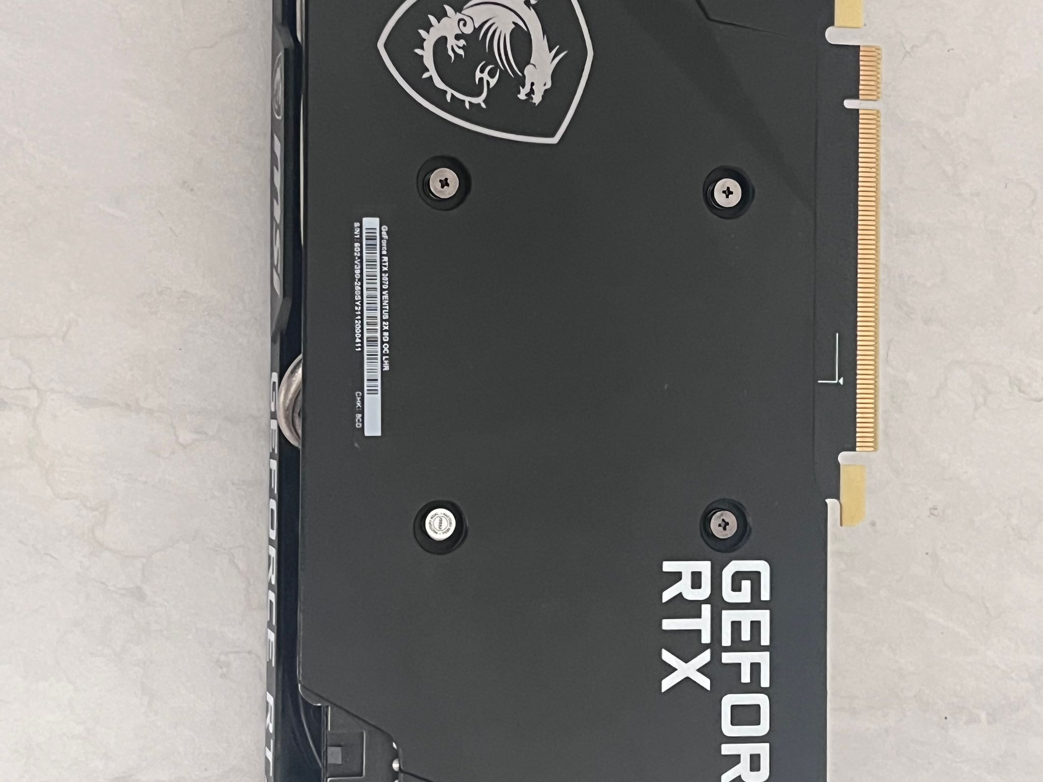 MSI GeForce RTX 3070 VENTUS 2X OC