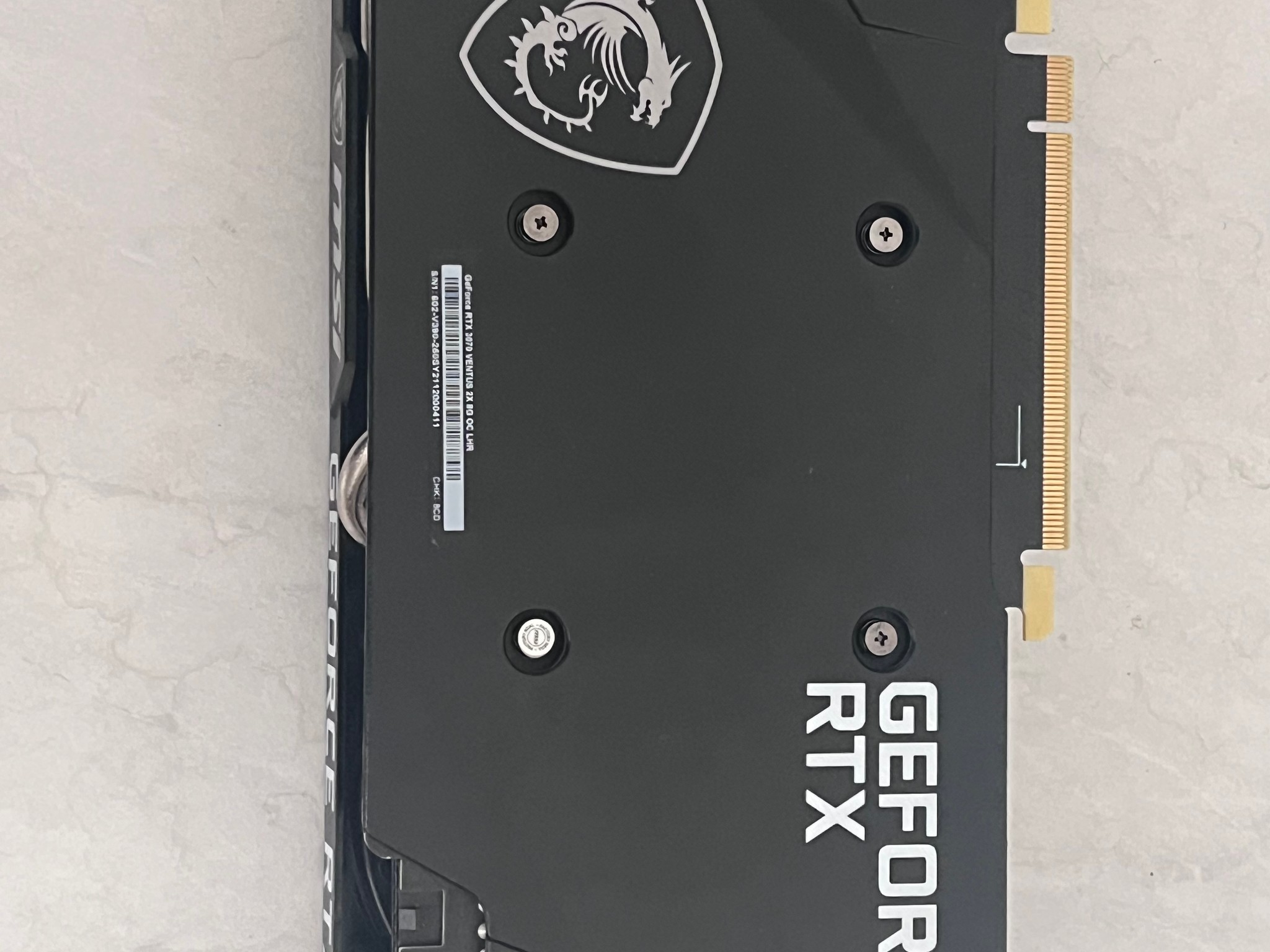 MSI GeForce RTX 3070 VENTUS 2X OC