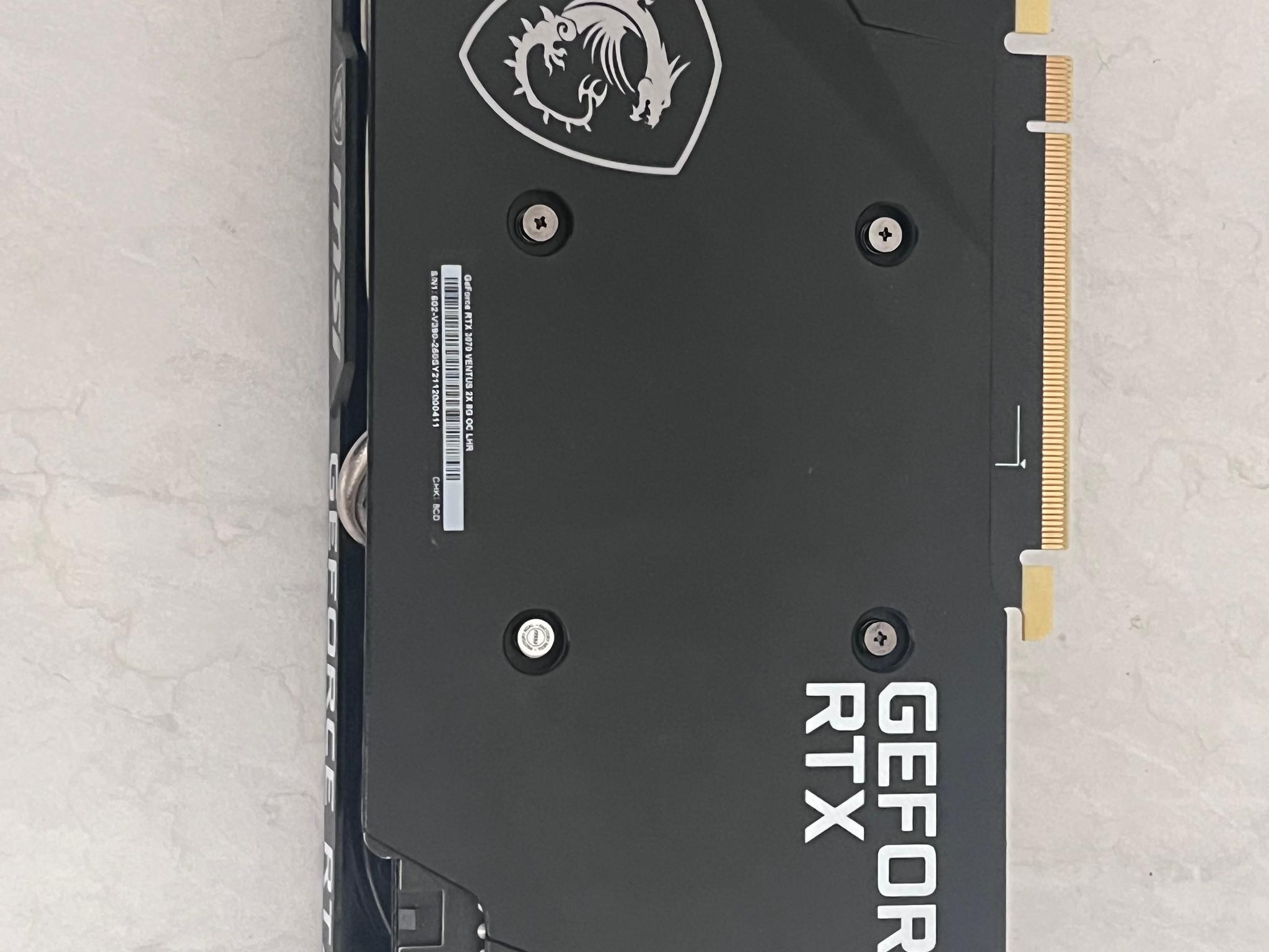 MSI GeForce RTX 3070 VENTUS 2X OC