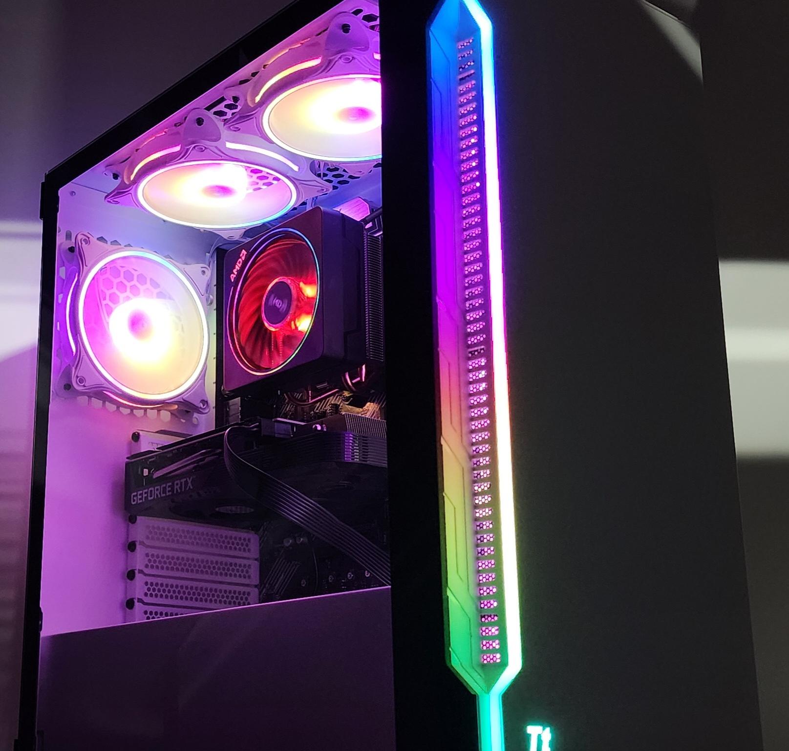 Gaming PC Ryzen 7 5800XT 32GB RAM 1TB SSD RTX 3070 8GB Windows 11 Computer