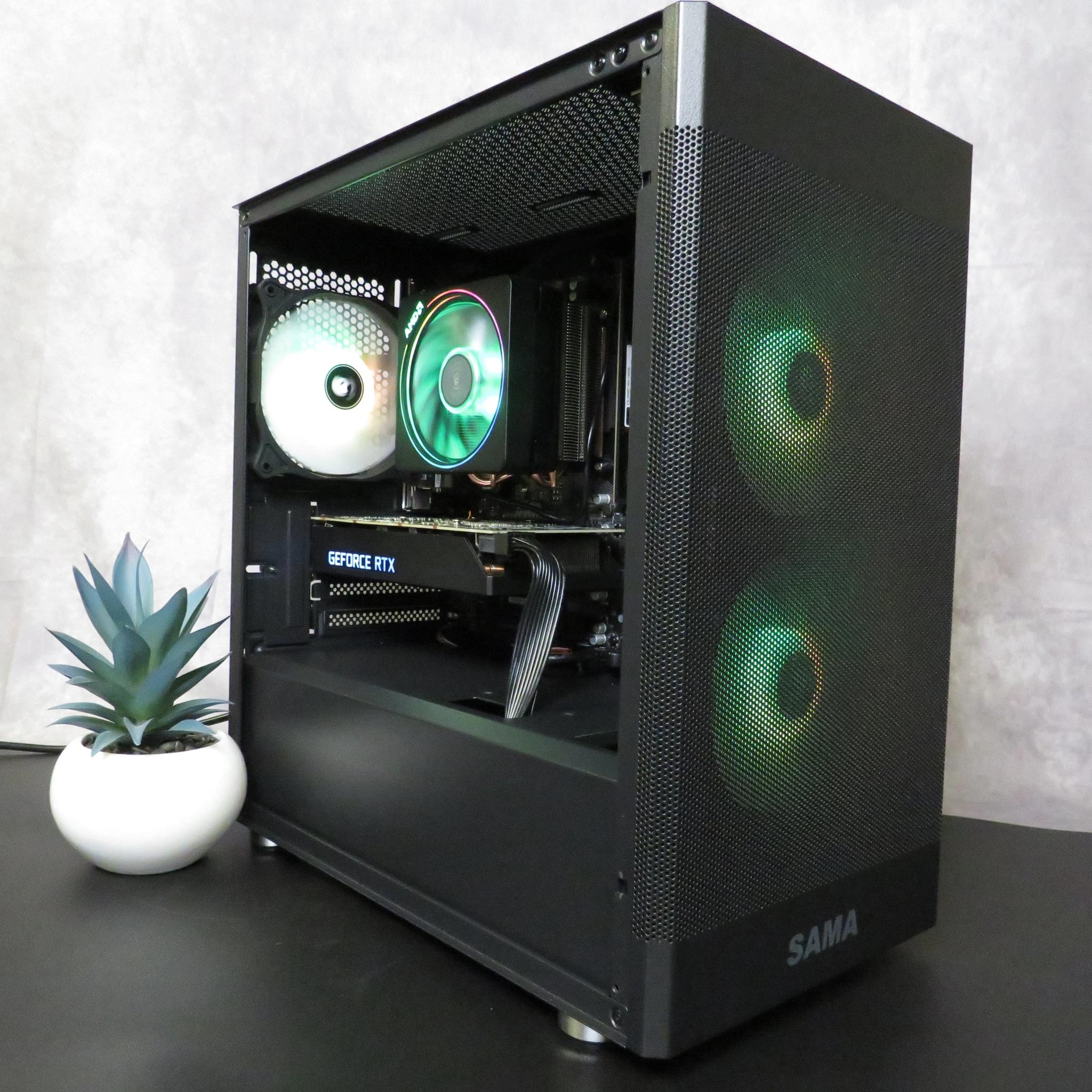 Mid Range MASTER! RTX 3060 12 GB + Ryzen 5 5500 + 16 GB DDR4 + 1 TB NVME
