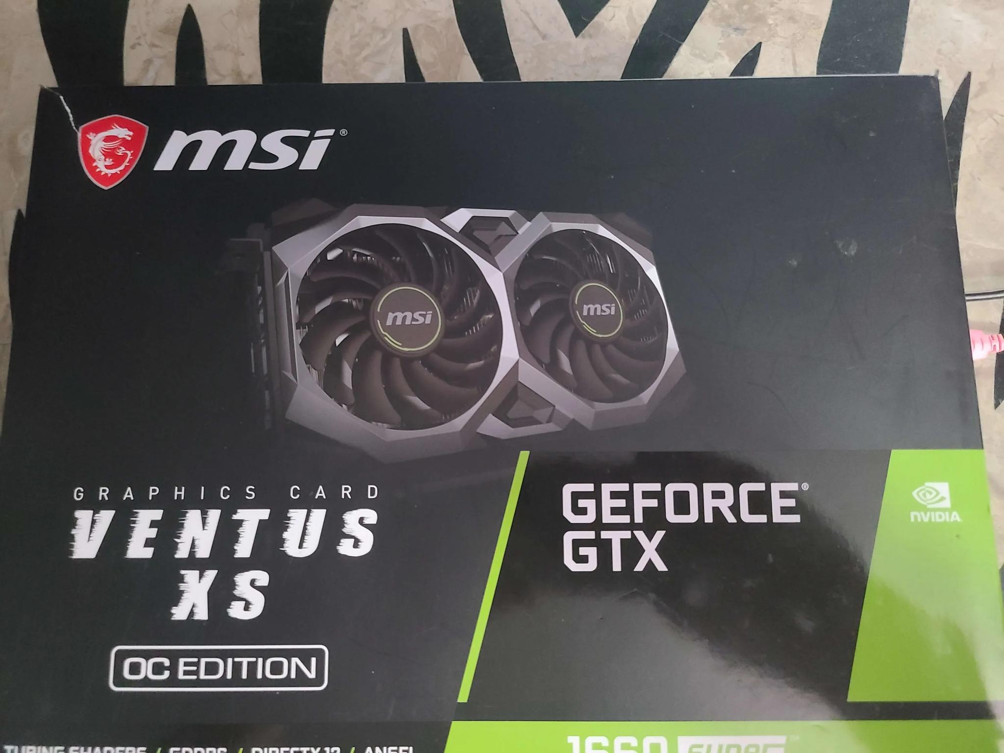MSI Geforce GTX 1660 SUPER