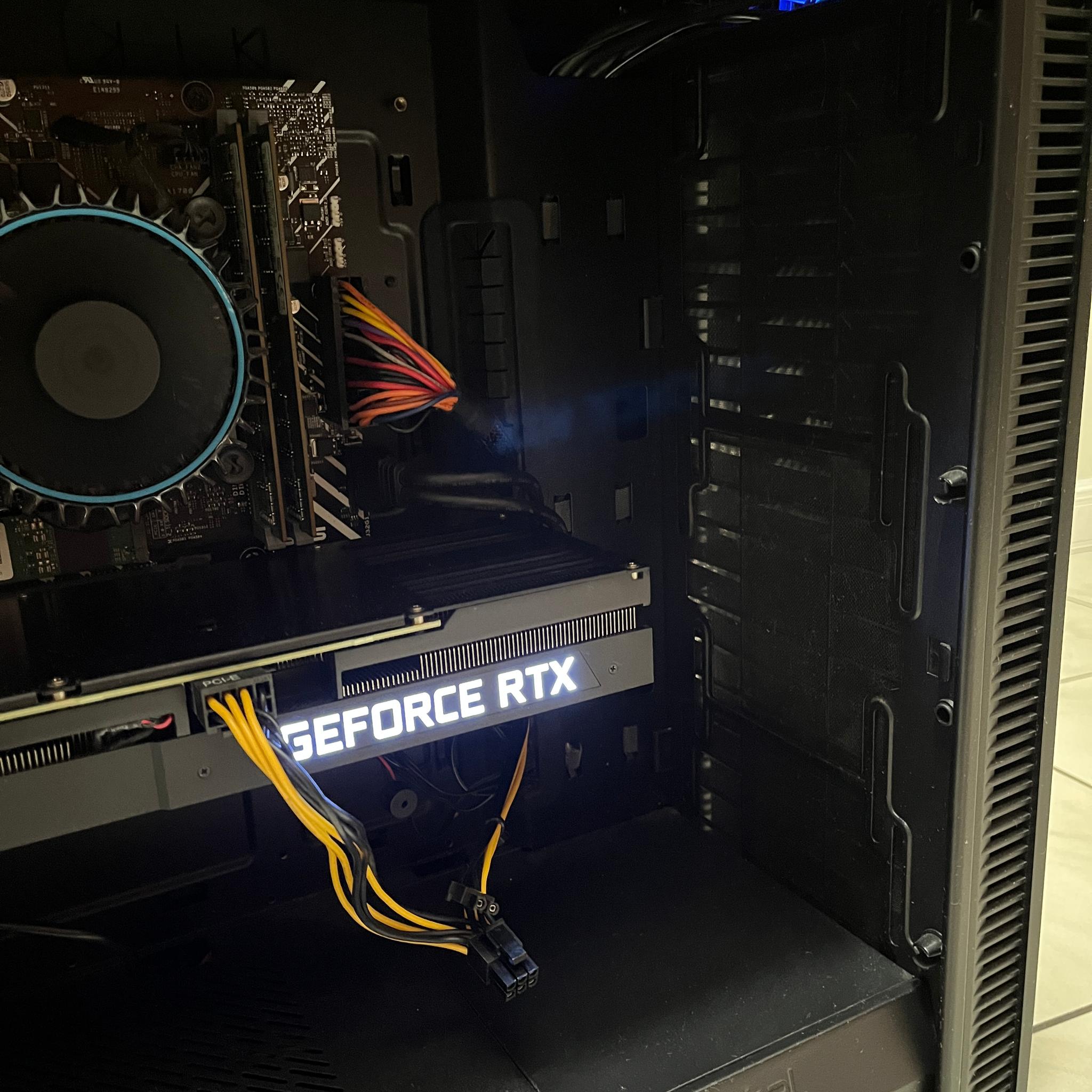 NVIDIA RTX 3070, Intel Core i3-12100, 16GB RAM, 512GB SSD - High FPS Gaming PC w/ Wi-Fi & BT