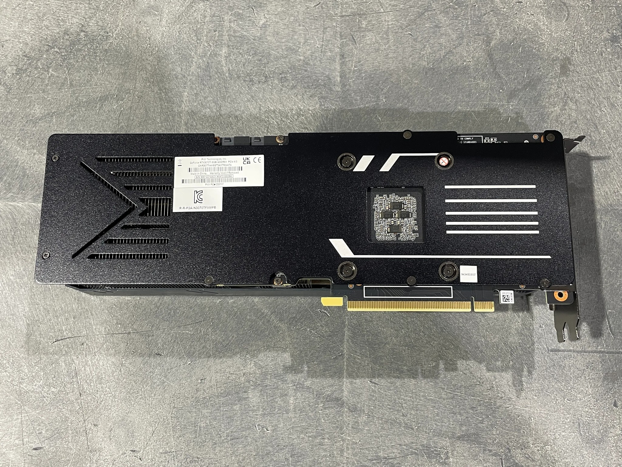 PNY 3070Ti - 8GB DDR6 - Part # GMR307TN4K8GT3AKTMAAFA