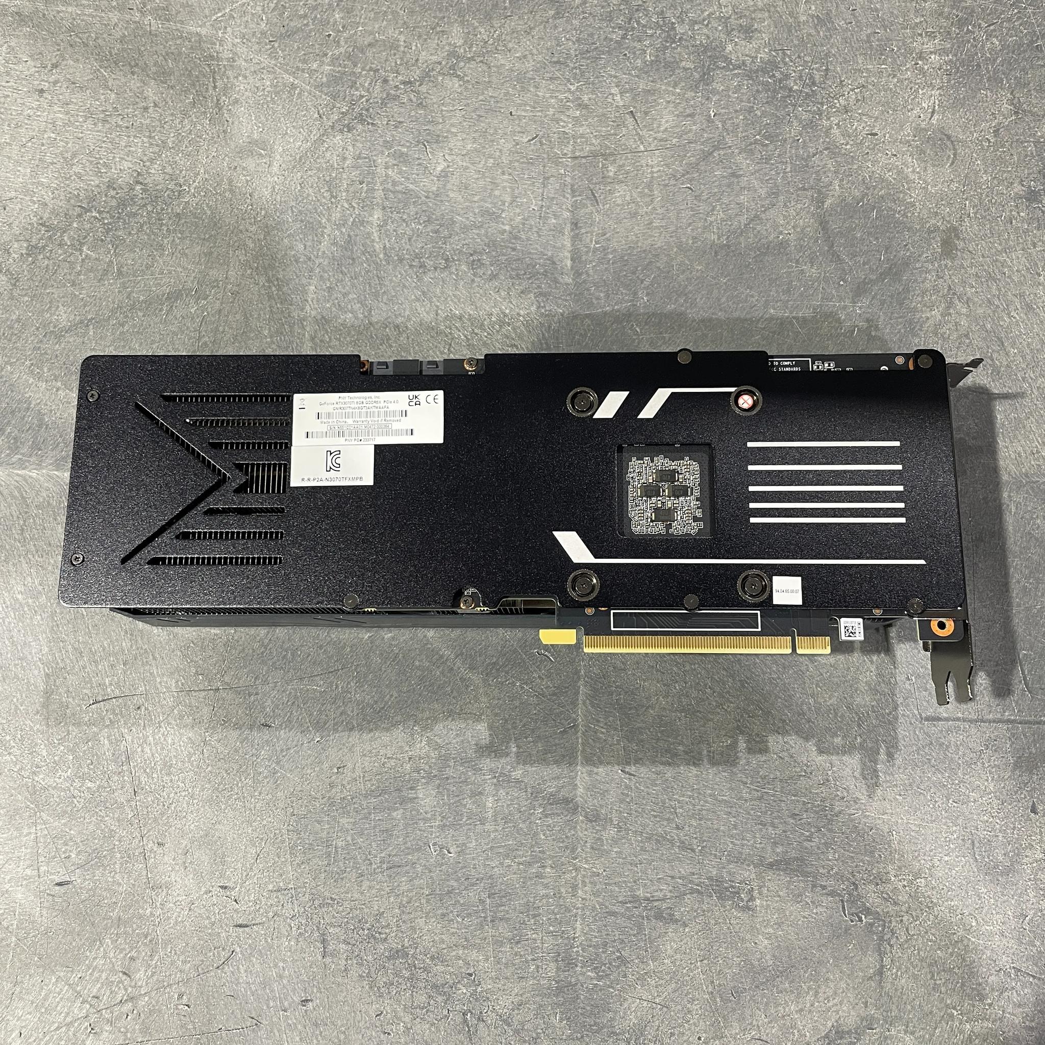 PNY 3070Ti - 8GB DDR6 - Part # GMR307TN4K8GT3AKTMAAFA