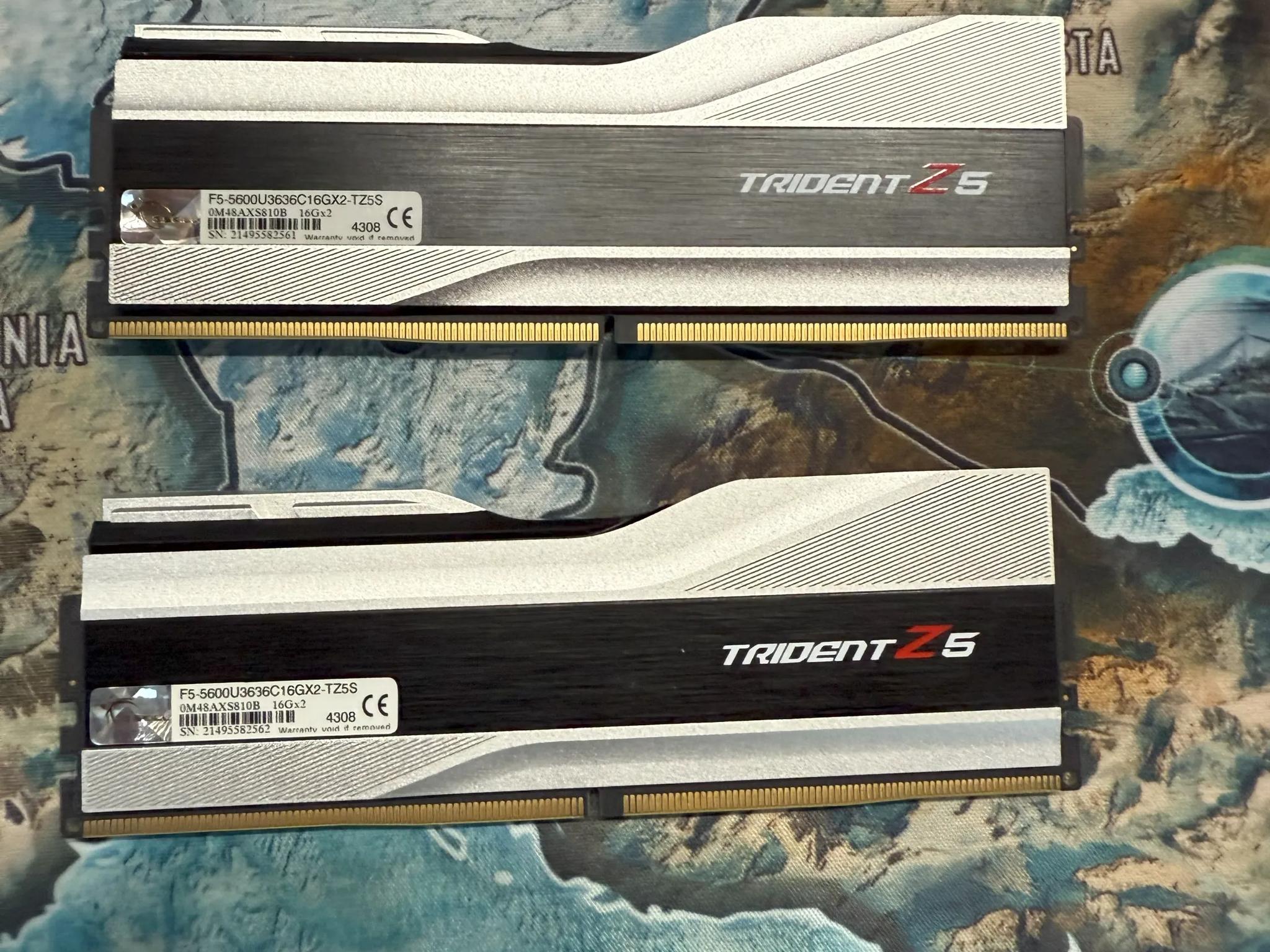 G.SKILL Trident Z5 Series 32GB (2 x 16GB) 288-Pin PC RAM DDR5 5600 Desktop Memory
