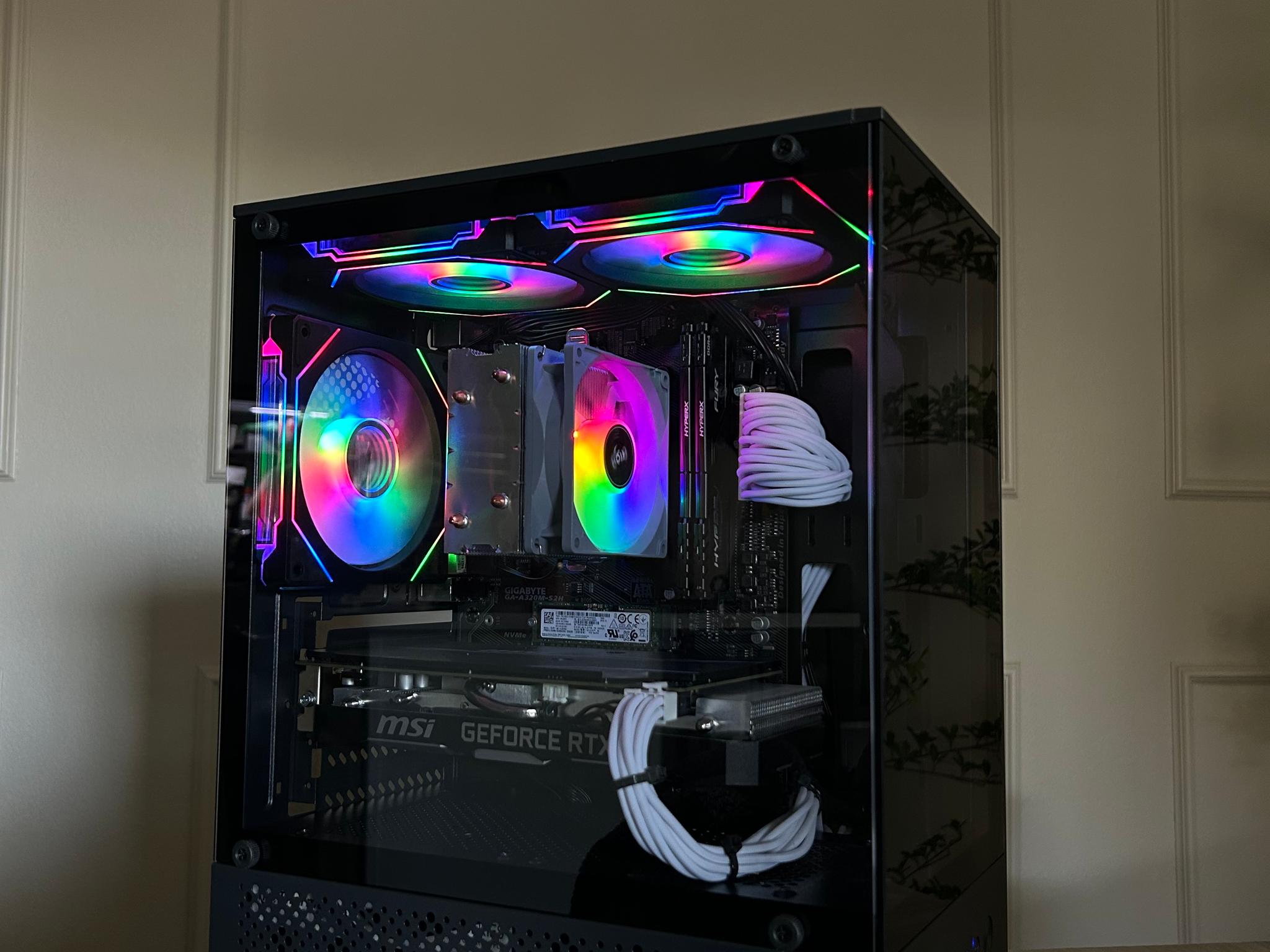 GeForce RTX 2060 Custom Gaming PC - Ryzen 5 3600, 16GB RAM, 512GB SSD