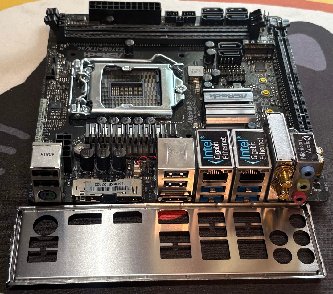 ASRock Z370M-ITX/ac Mini ITX LGA1151 Motherboard | Jawa