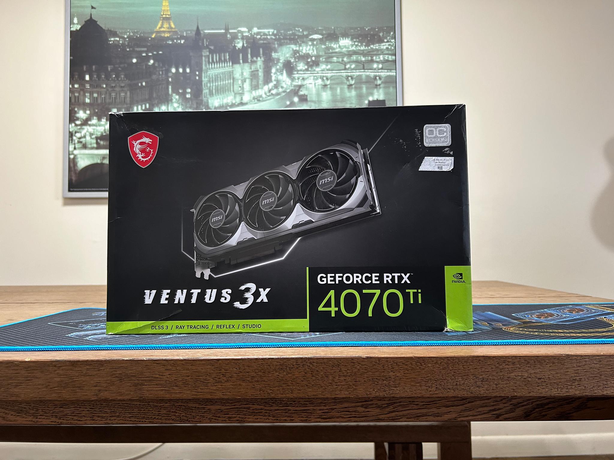 MSI RTX 4070ti Ventus X3 12GB OC