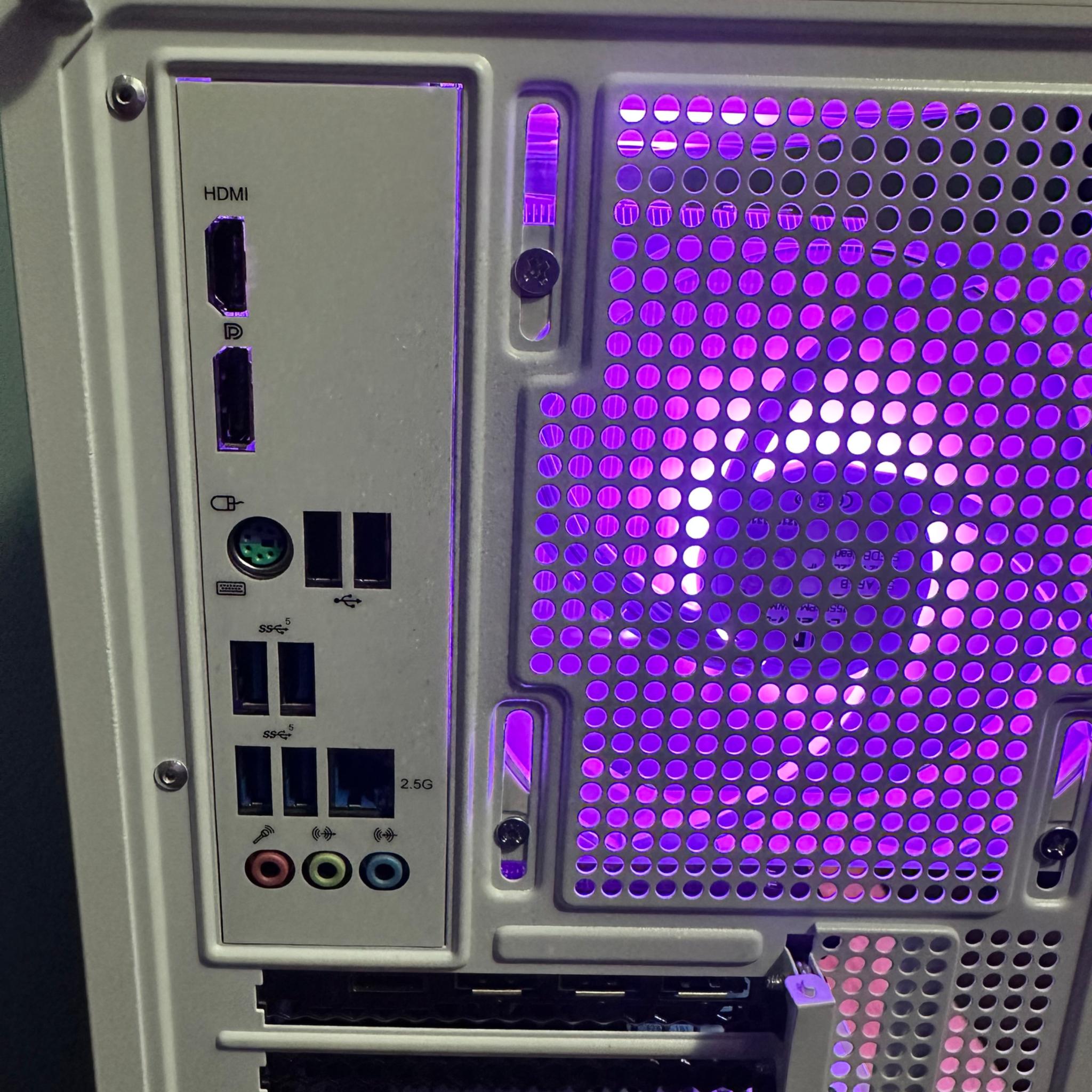Ryzen 7 5700x|PNY 3060 TI|16g DDR4 Ram|Asrock B550 Pro White|512g M.2 NVME| 1 TB 3.5" HDD|Zalman P10