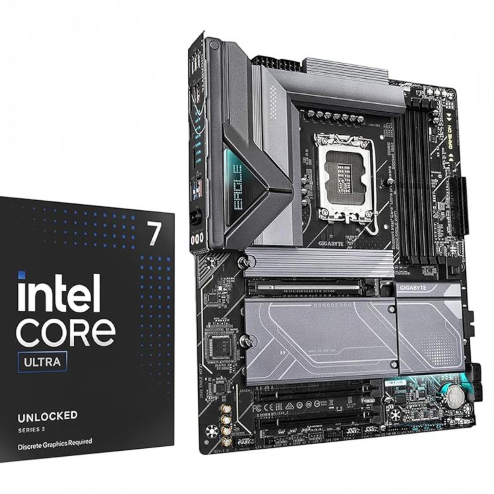 Intel Core Ultra 7 265KF + Gigabyte Z890 Eagle WI-FI (CPU + Motherboard Bundle)