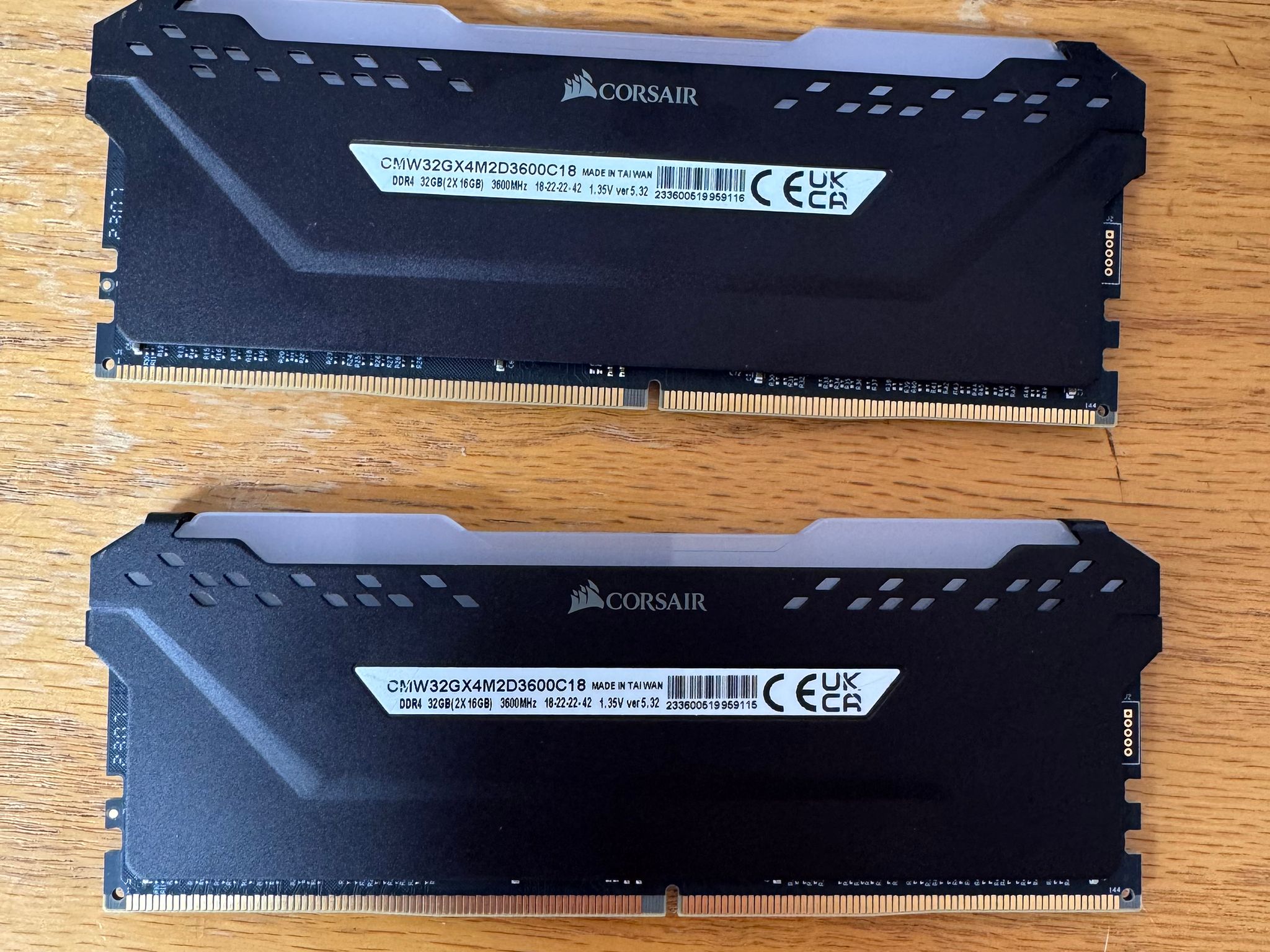 Corsair Vengeance RGB Pro DDR4 3600MHz 32GB (2x16GB)