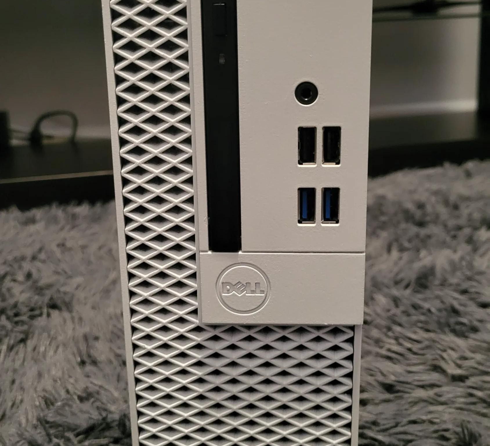 On Sale! $10 Off! Custom Budget Frostbyte White Gaming Computer with Intel i5 7500 & NVidia GT 1030!