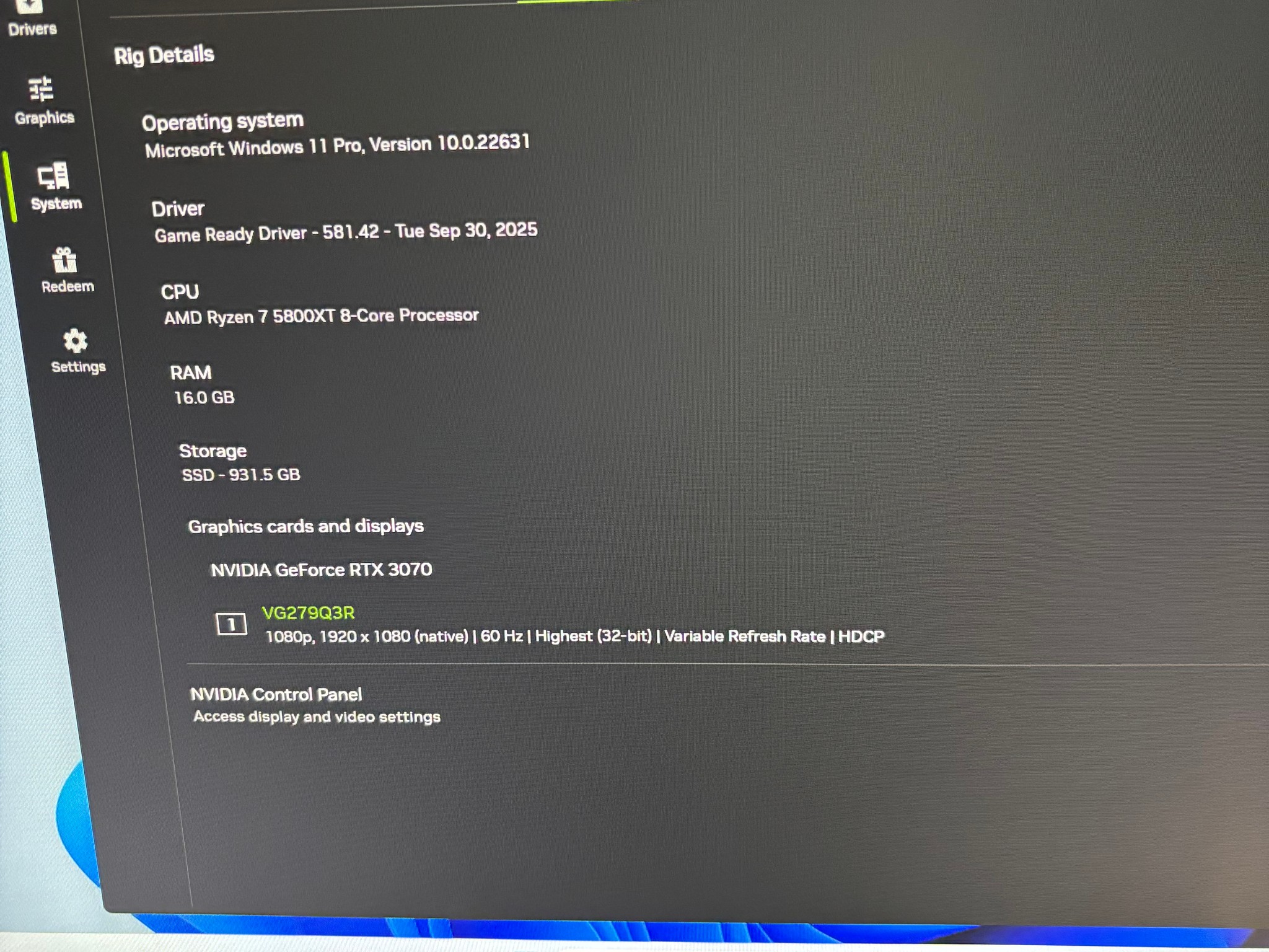 On SALE! 1440P Gaming BEAST Ryzen 7 5700X RTX 3070 32 GB RAM • 1 TB NVMe • Windows 11 Pro