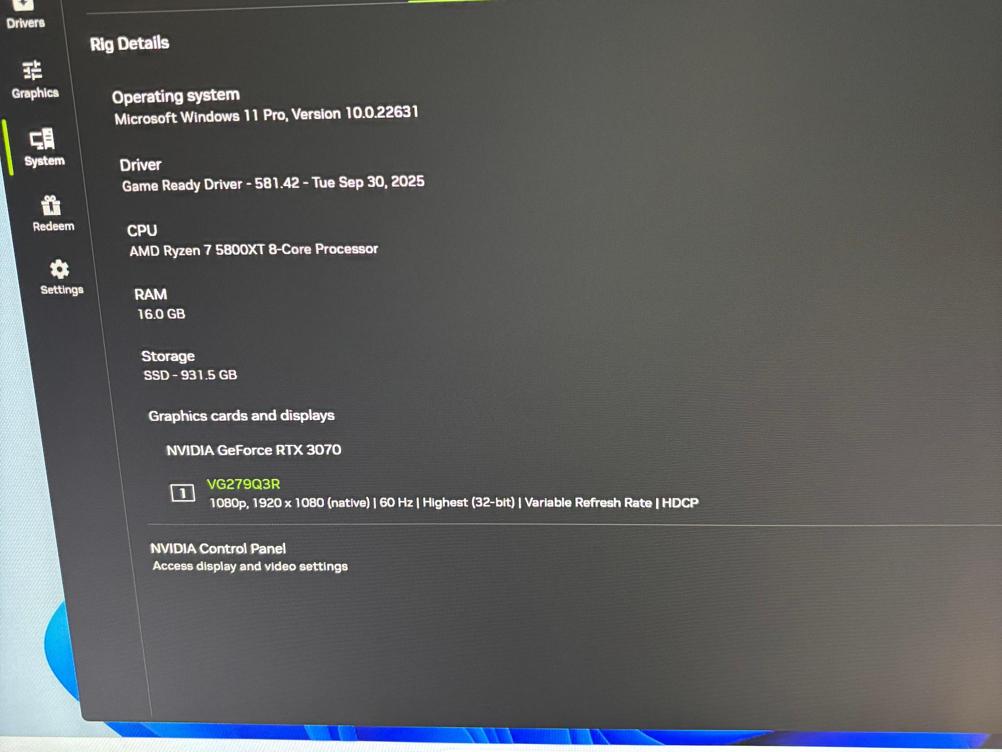 On SALE! 1440P Gaming BEAST Ryzen 7 5700X RTX 3070 32 GB RAM • 1 TB NVMe • Windows 11 Pro