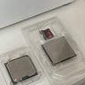 Two CPUs: AMD A4-5300 and Intel Pentium D 820