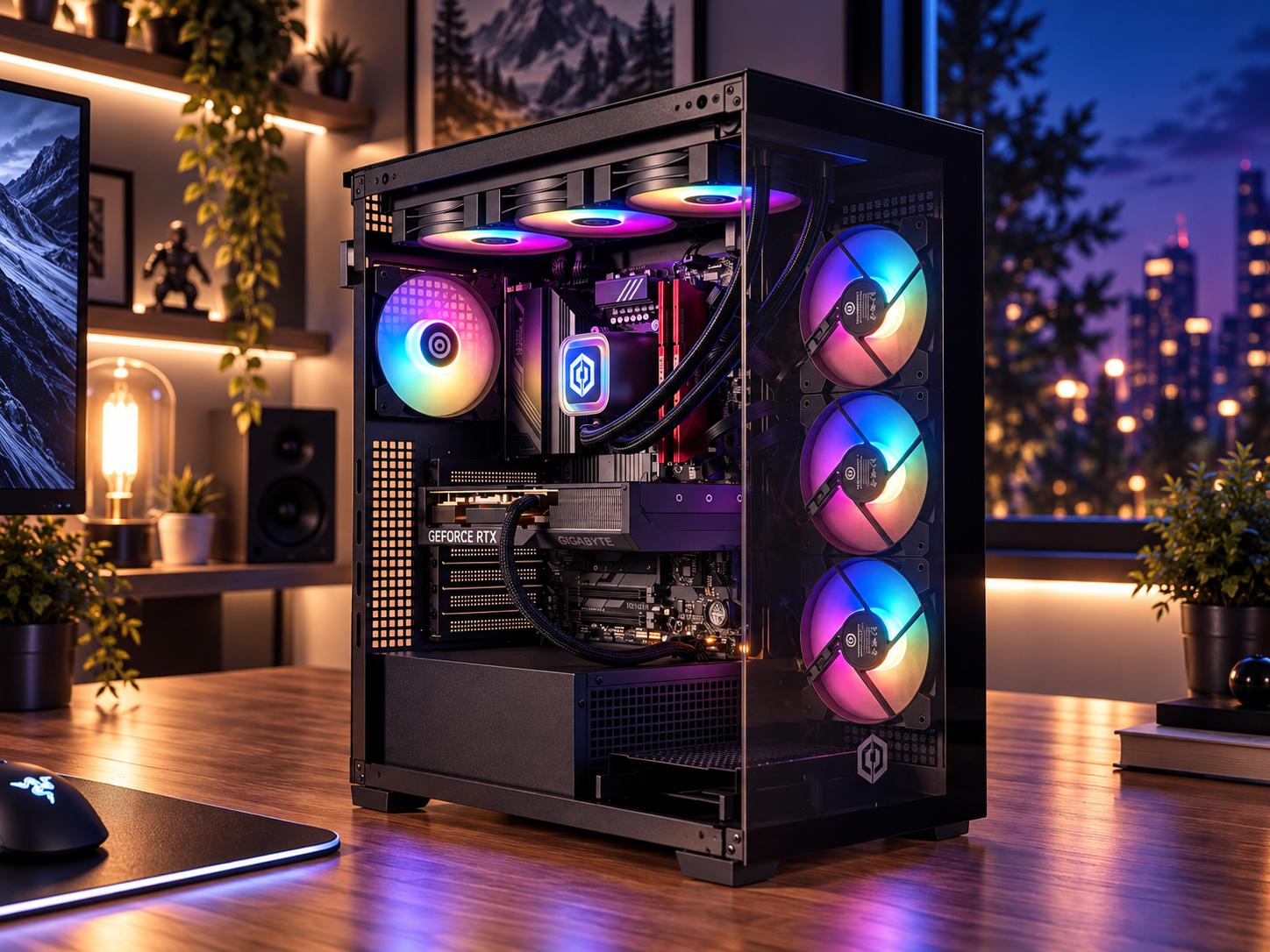 🌈⃤ SPECTRE V2 Gaming PC | RTX 4070 Super | i9-14900KF | 32GB DDR5 | 1TB NVME | WiFi+BT | FREE SHIP