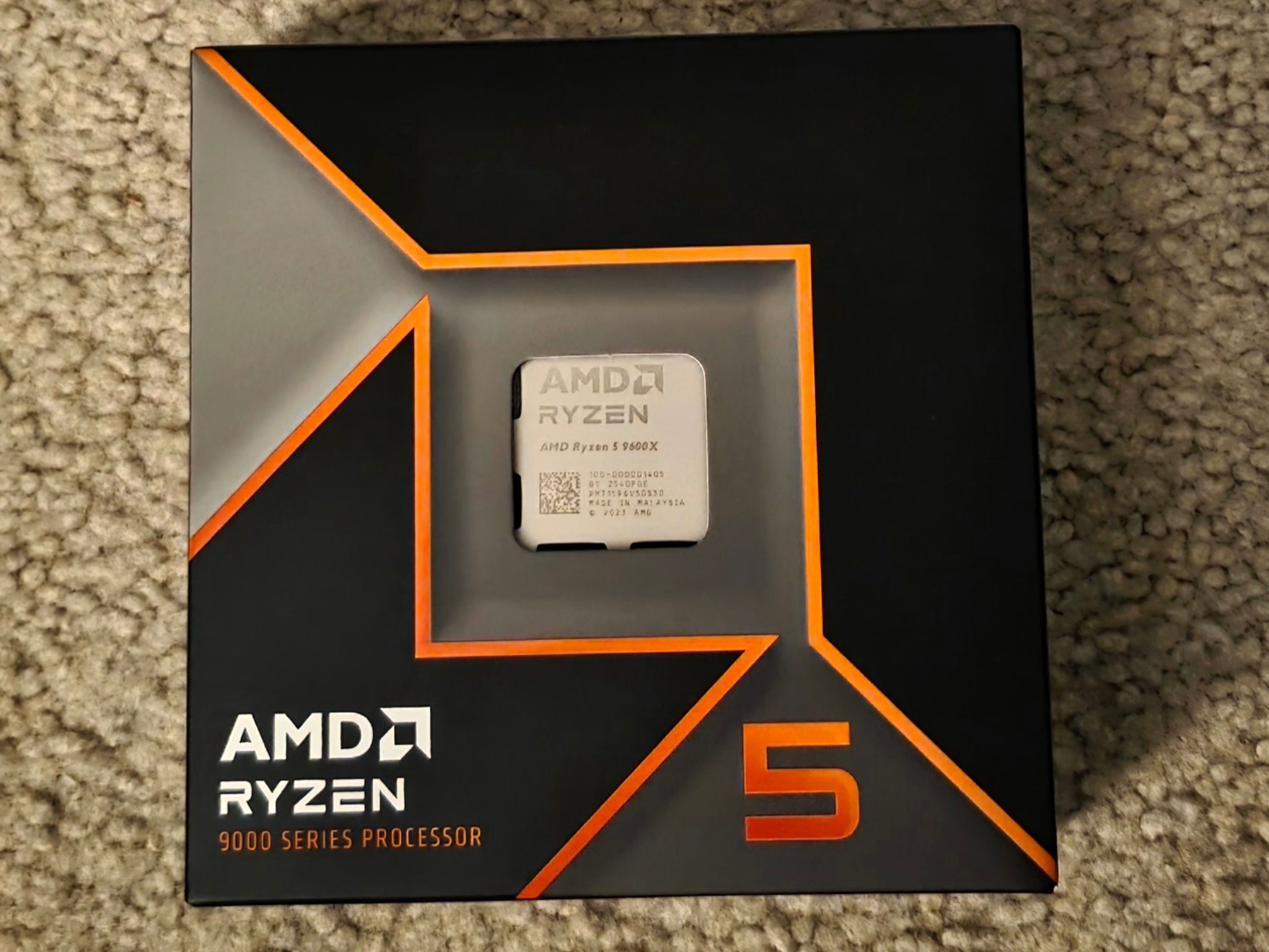 AMD Ryzen 5 9600X AM5 6-Core Processor Brand New In Box