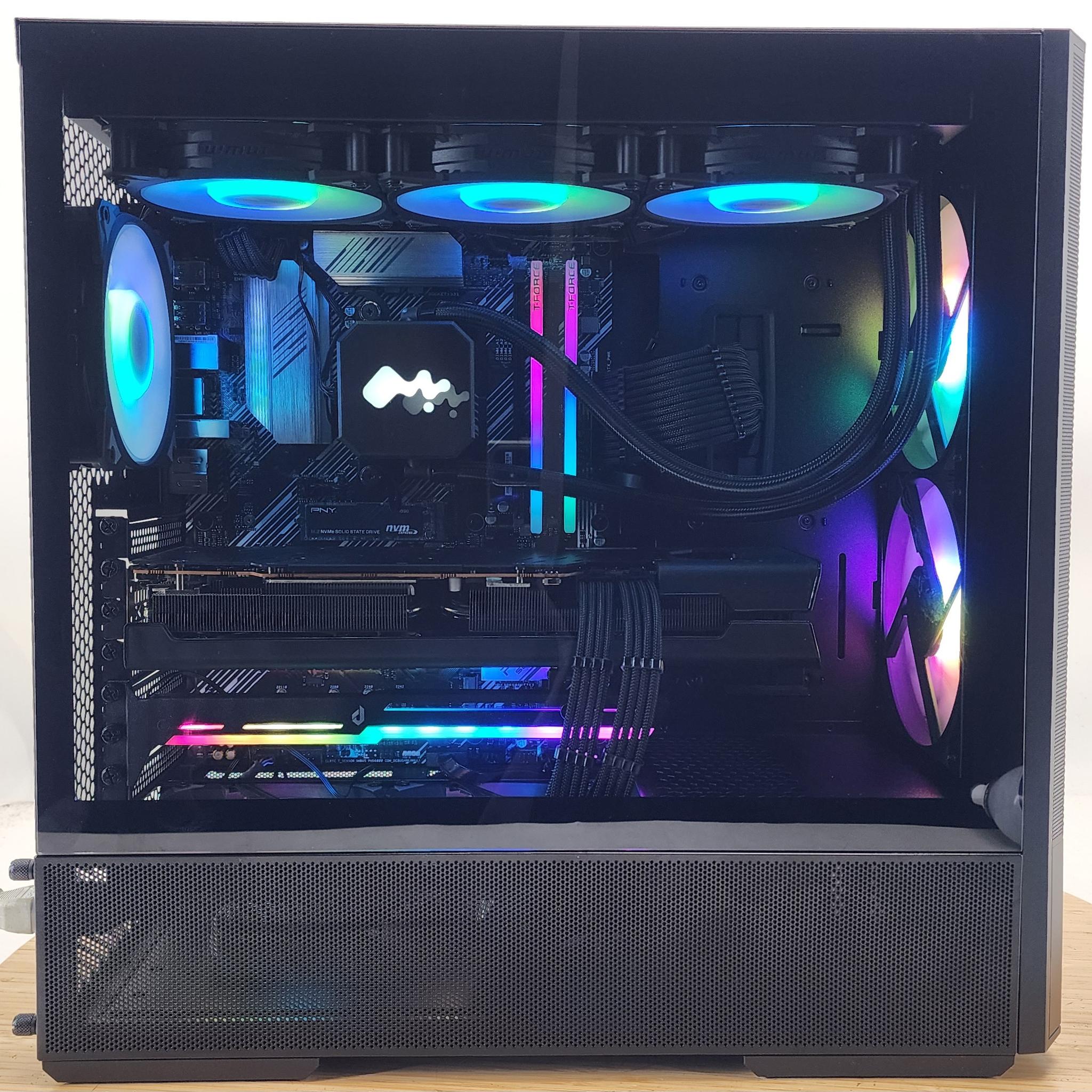 Gaming PC Ryzen 7 5700X 32GB RAM 1TB SSD RX 6800 16GB Windows 11 Computer