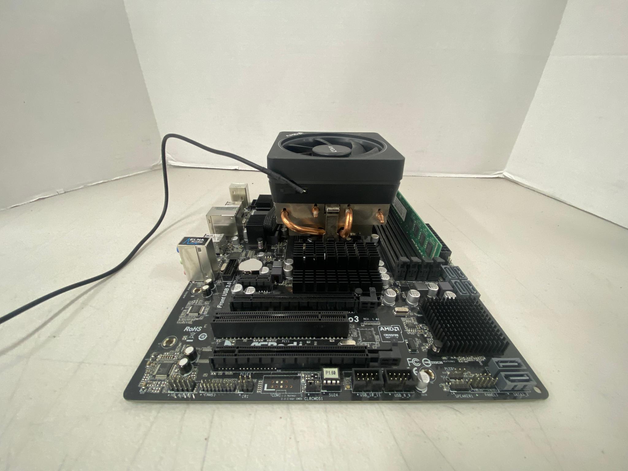 ASRock 970M Pro3 Motherboard + AMD FX™ CPU + 8GB DDR3 RAM Combo