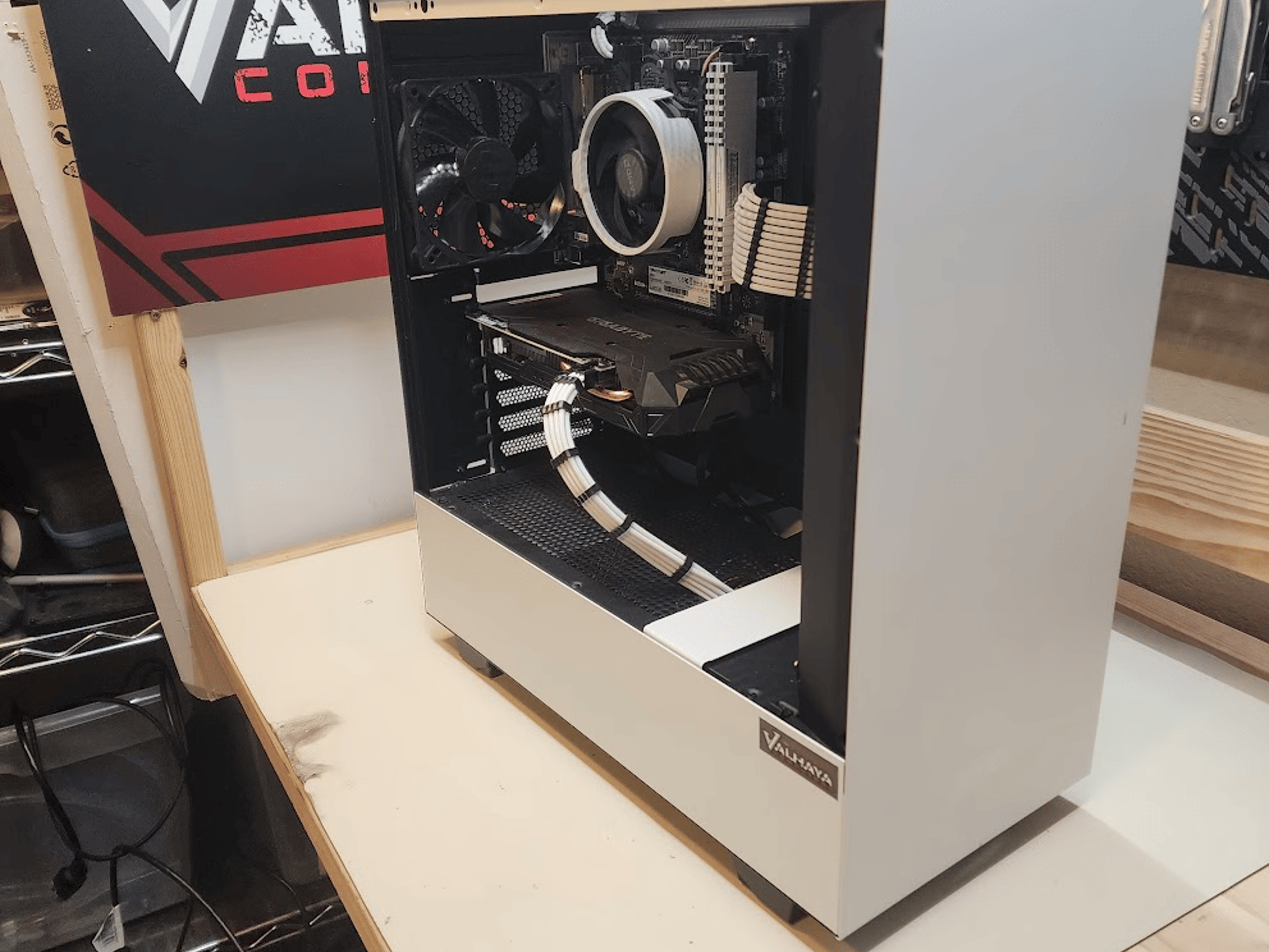 Snow Day | Ryzen 5 1600 AF, GTX 1060, 16 gb RAM, 500 gb SSD, b450, NZXT H510