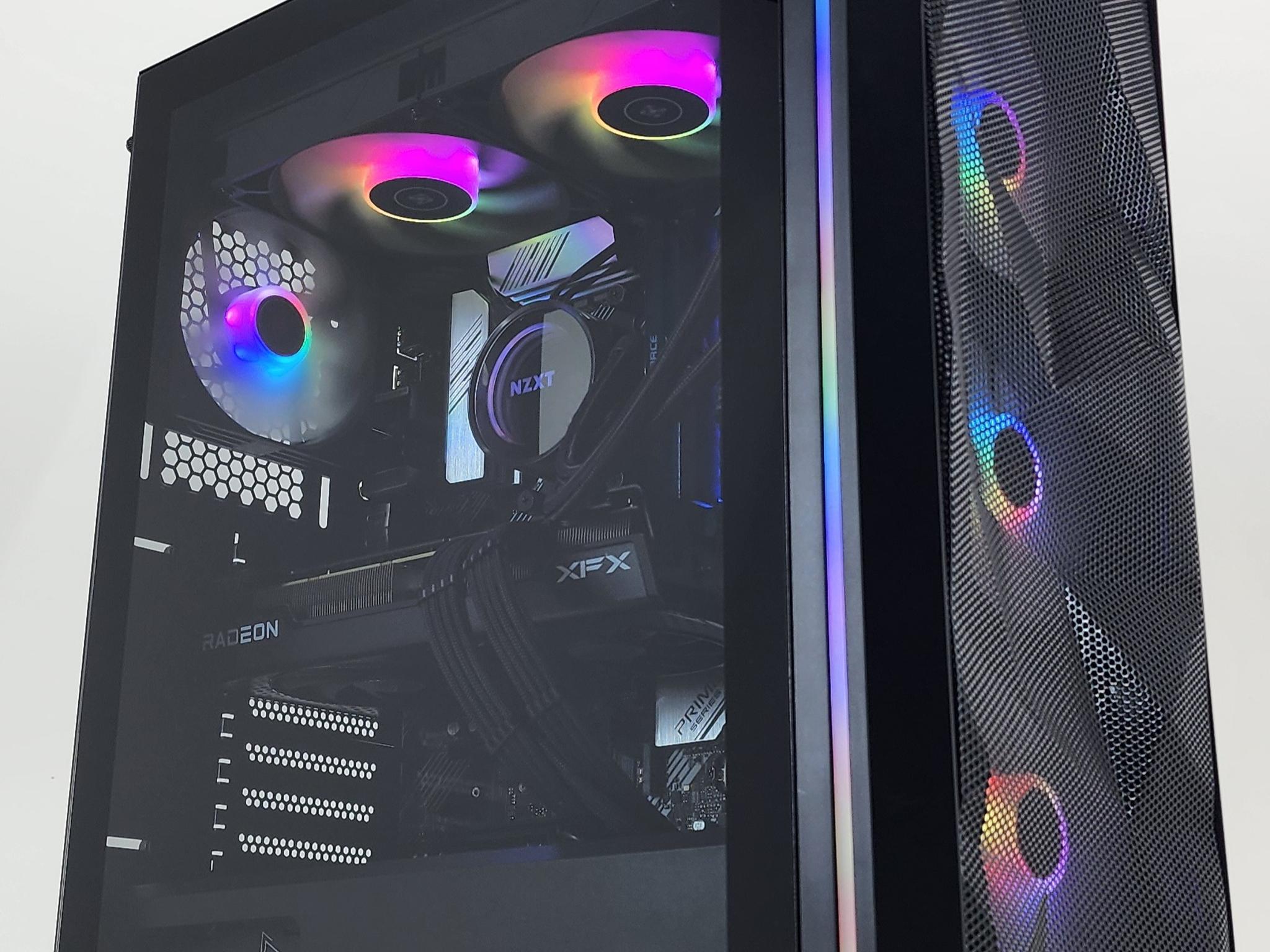 Gaming PC Ryzen 9 5950X 32GB RAM 2TB SSD RX 7600 XT 16GB Windows 11 Computer